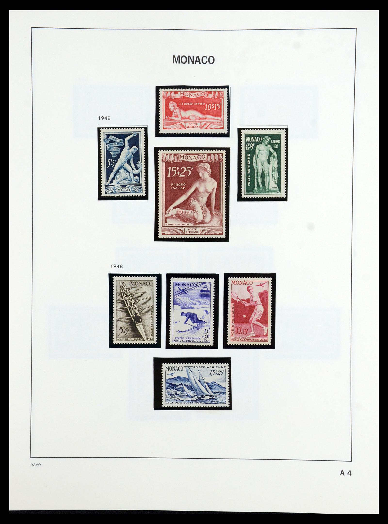 36389 070 - Postzegelverzameling 36389 Monaco 1885-2005.