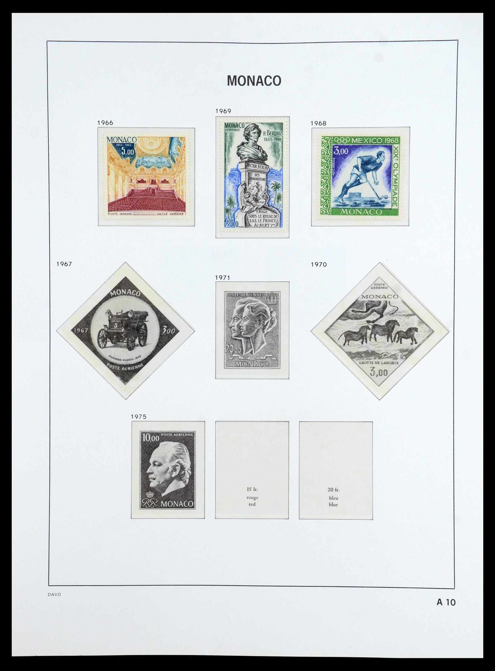36389 076 - Postzegelverzameling 36389 Monaco 1885-2005.