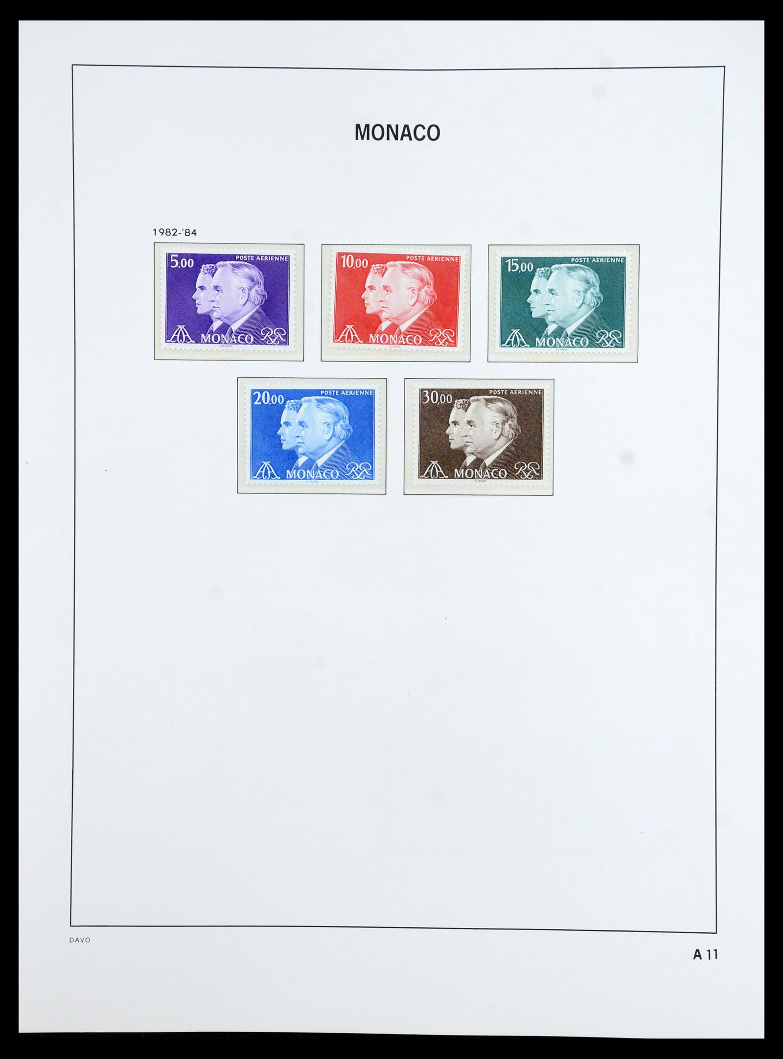 36389 077 - Postzegelverzameling 36389 Monaco 1885-2005.