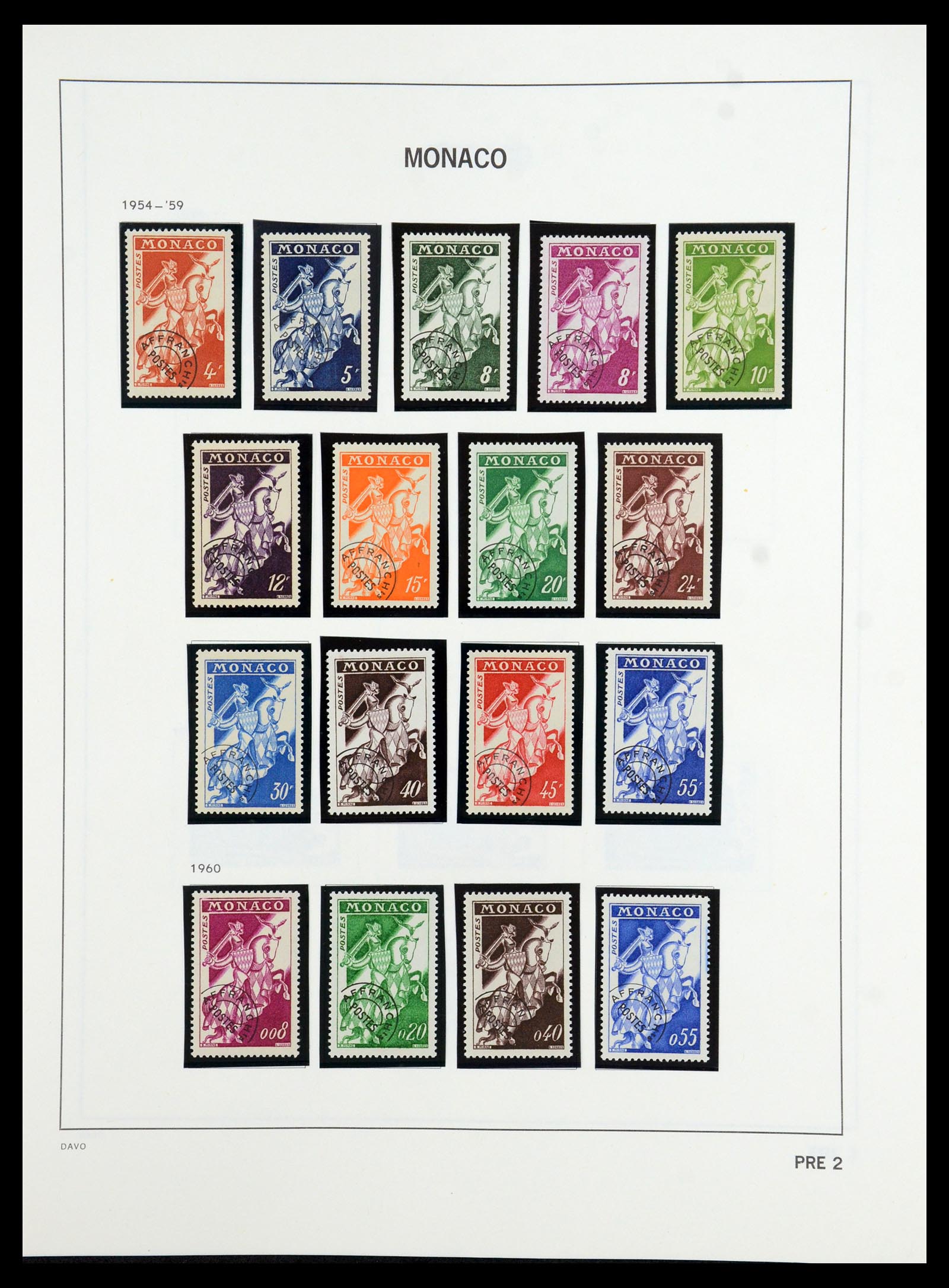 36389 079 - Postzegelverzameling 36389 Monaco 1885-2005.