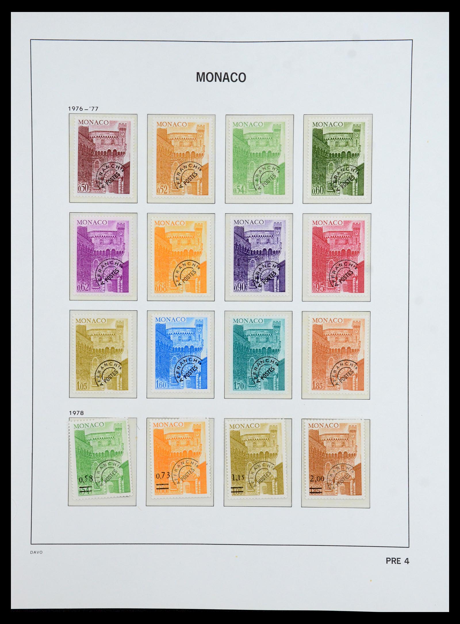 36389 081 - Postzegelverzameling 36389 Monaco 1885-2005.