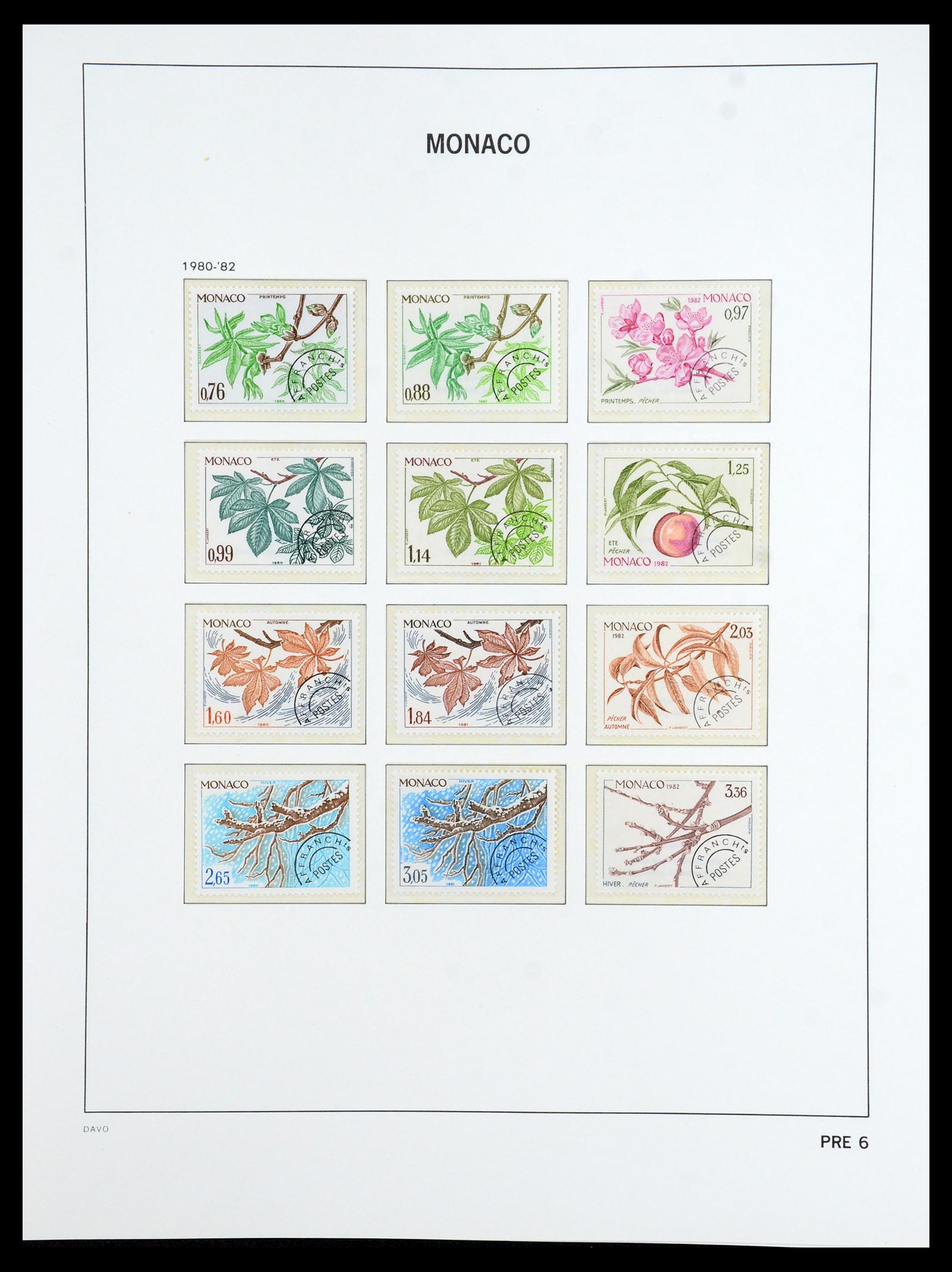 36389 083 - Postzegelverzameling 36389 Monaco 1885-2005.