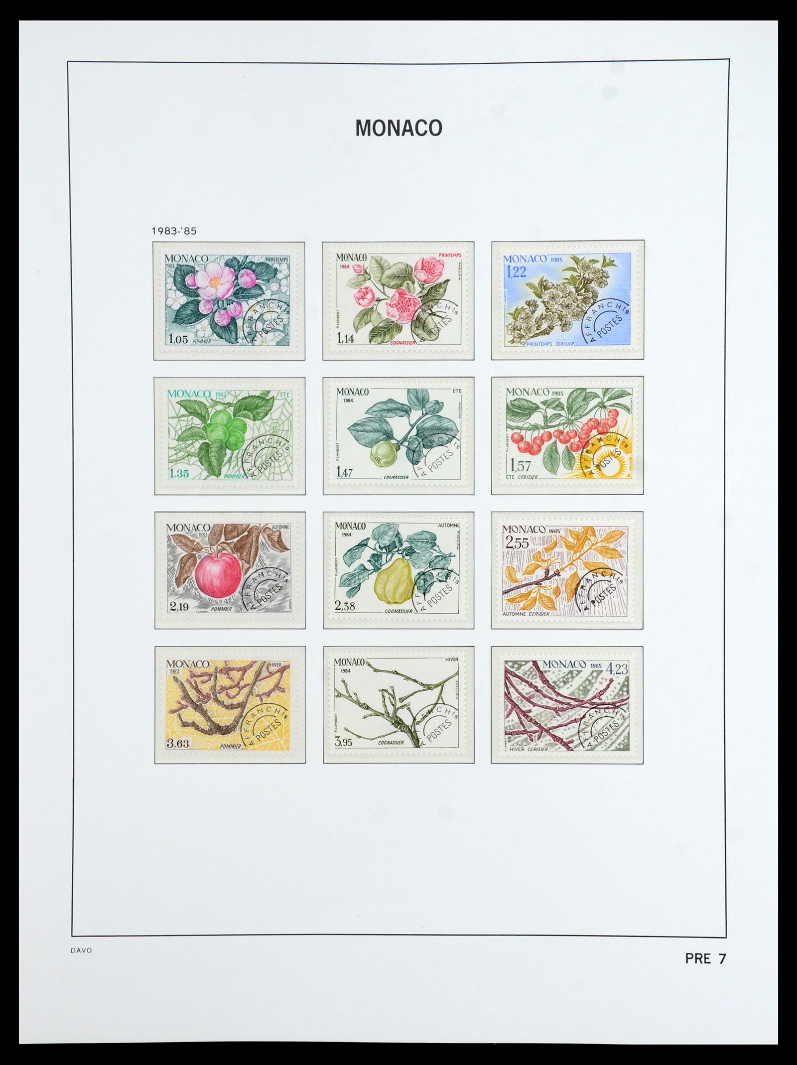 36389 084 - Postzegelverzameling 36389 Monaco 1885-2005.