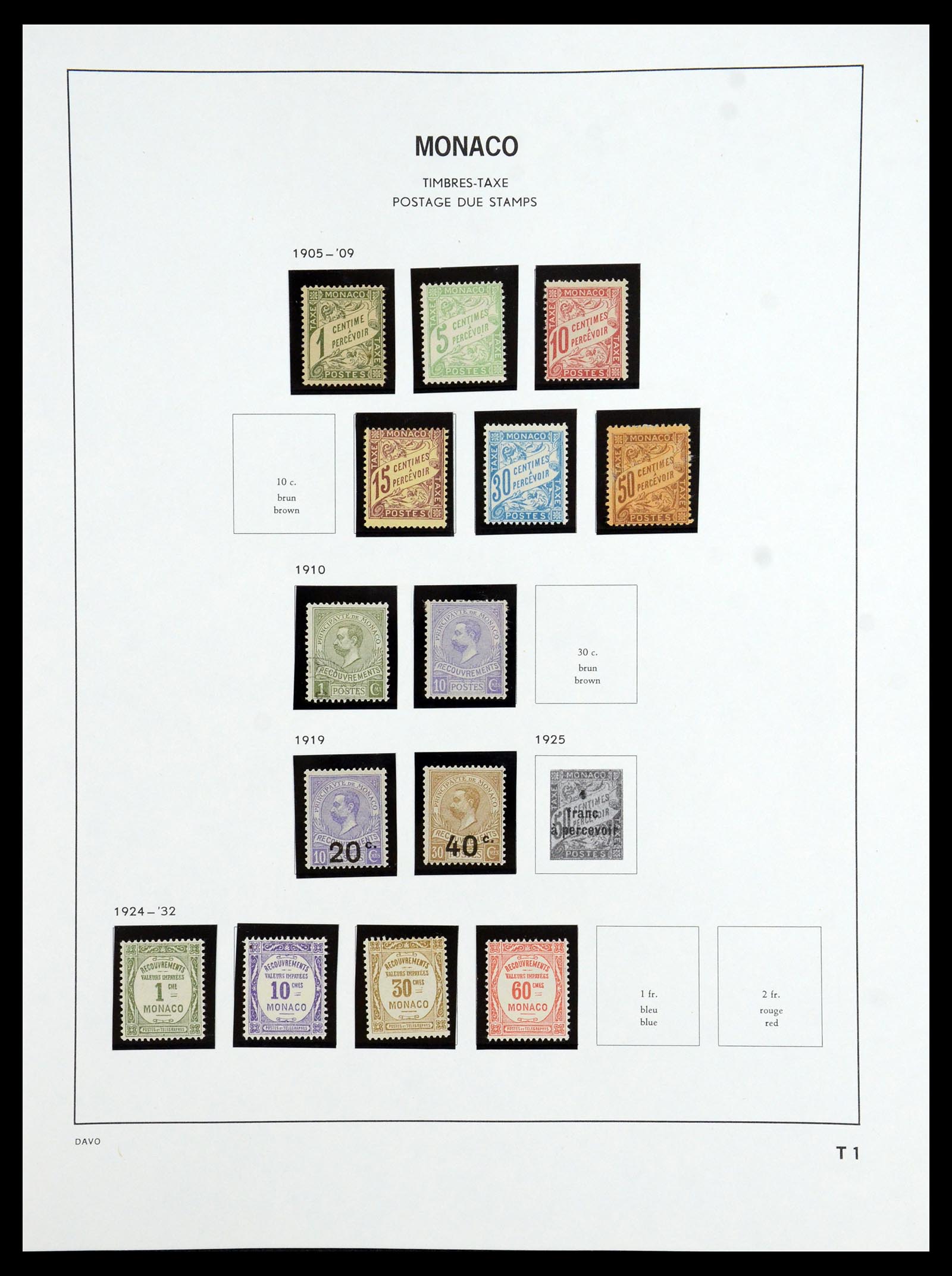 36389 086 - Postzegelverzameling 36389 Monaco 1885-2005.