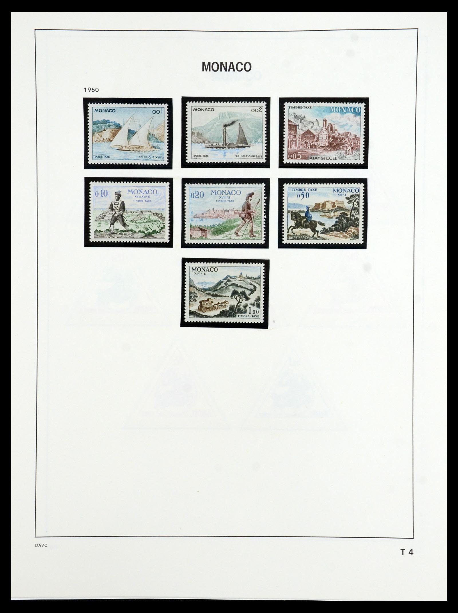 36389 089 - Postzegelverzameling 36389 Monaco 1885-2005.