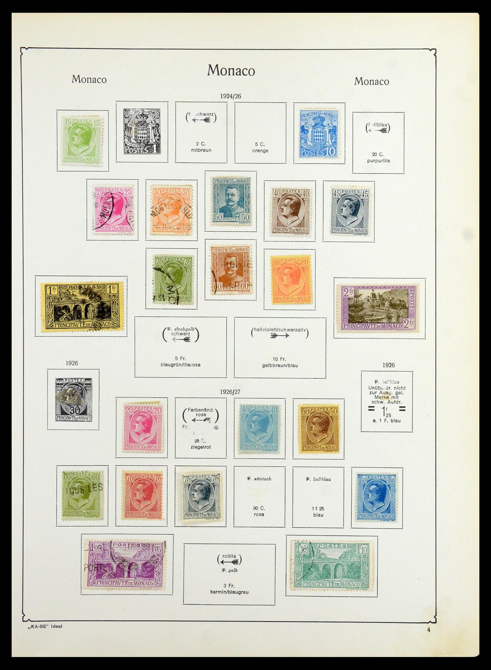 36389 096 - Postzegelverzameling 36389 Monaco 1885-2005.