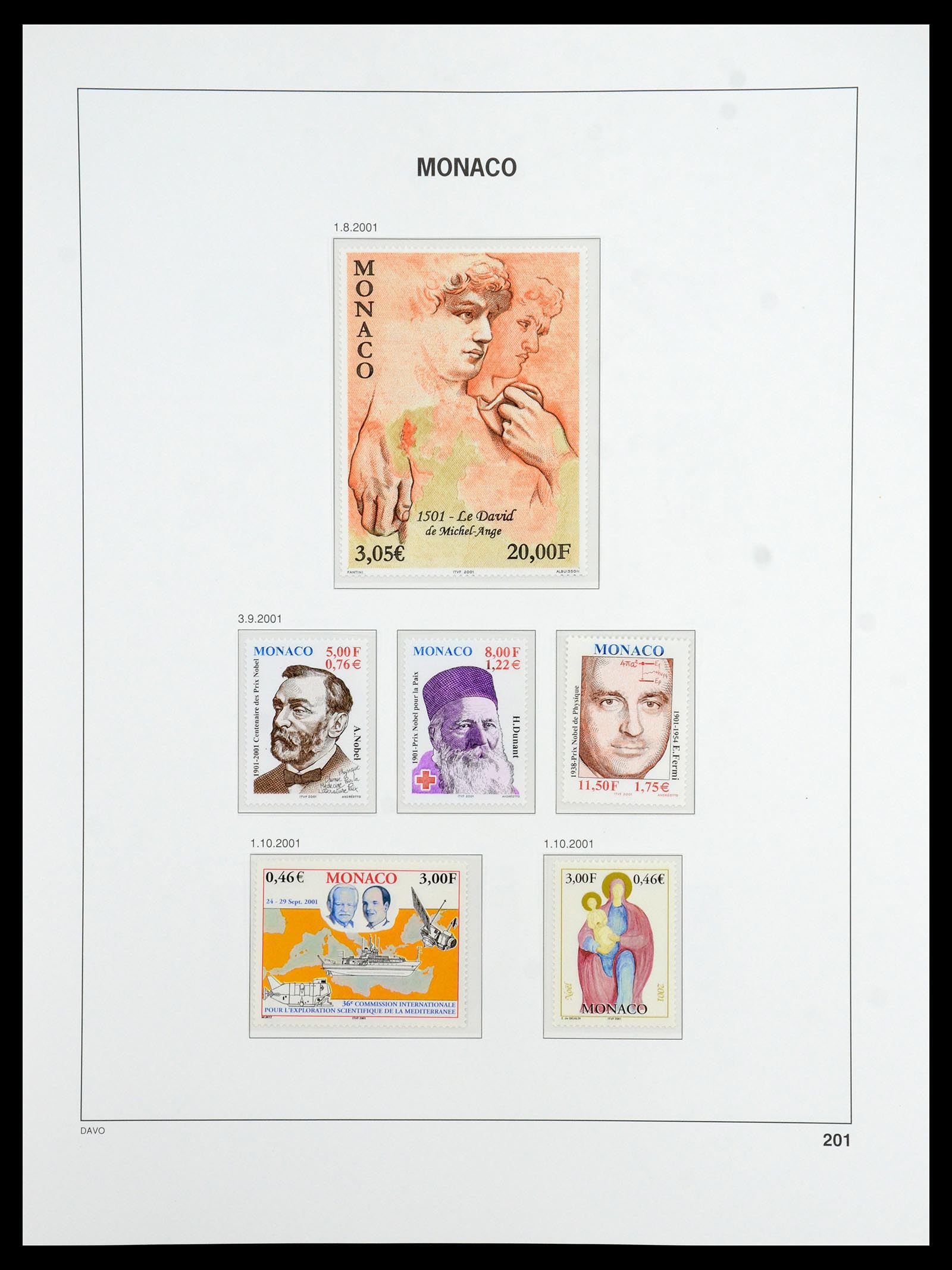 36389 263 - Postzegelverzameling 36389 Monaco 1885-2005.