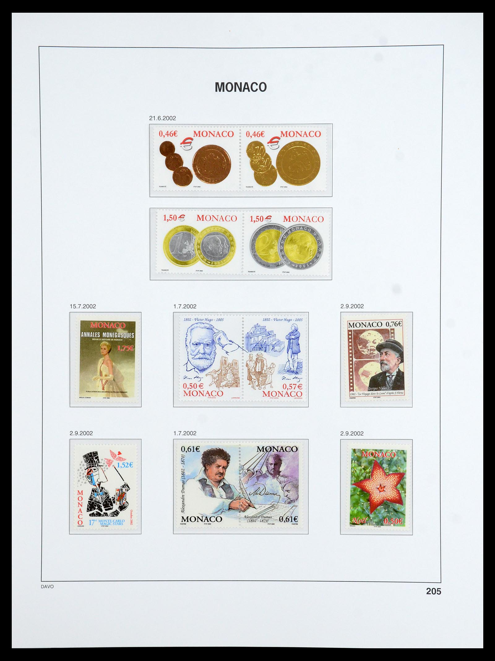 36389 267 - Postzegelverzameling 36389 Monaco 1885-2005.