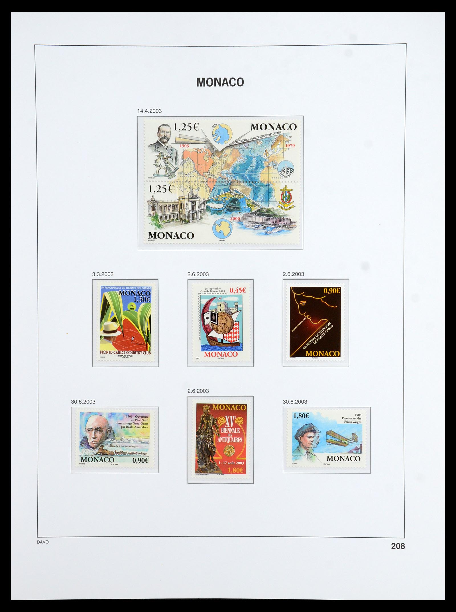 36389 271 - Postzegelverzameling 36389 Monaco 1885-2005.