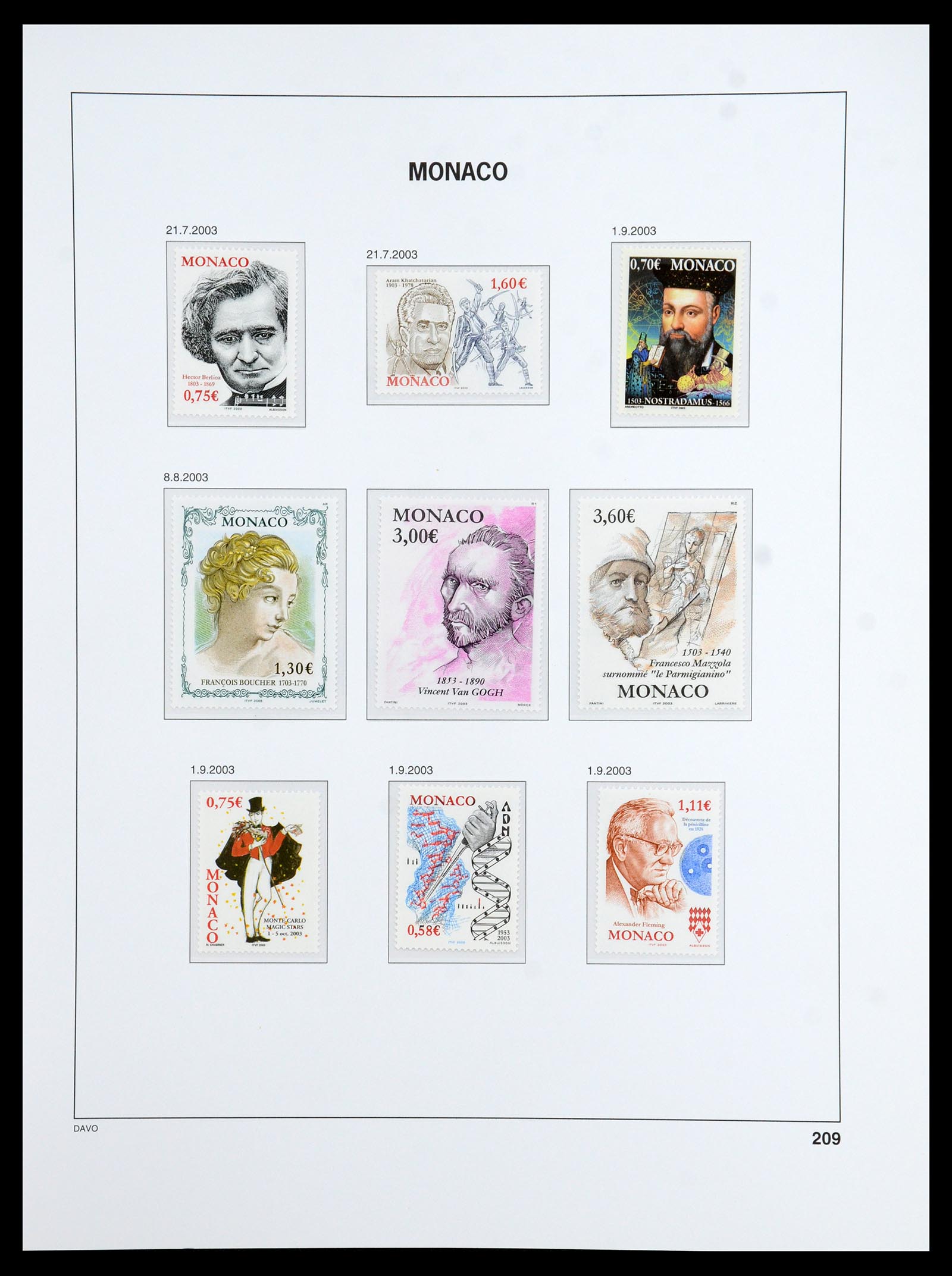 36389 272 - Postzegelverzameling 36389 Monaco 1885-2005.