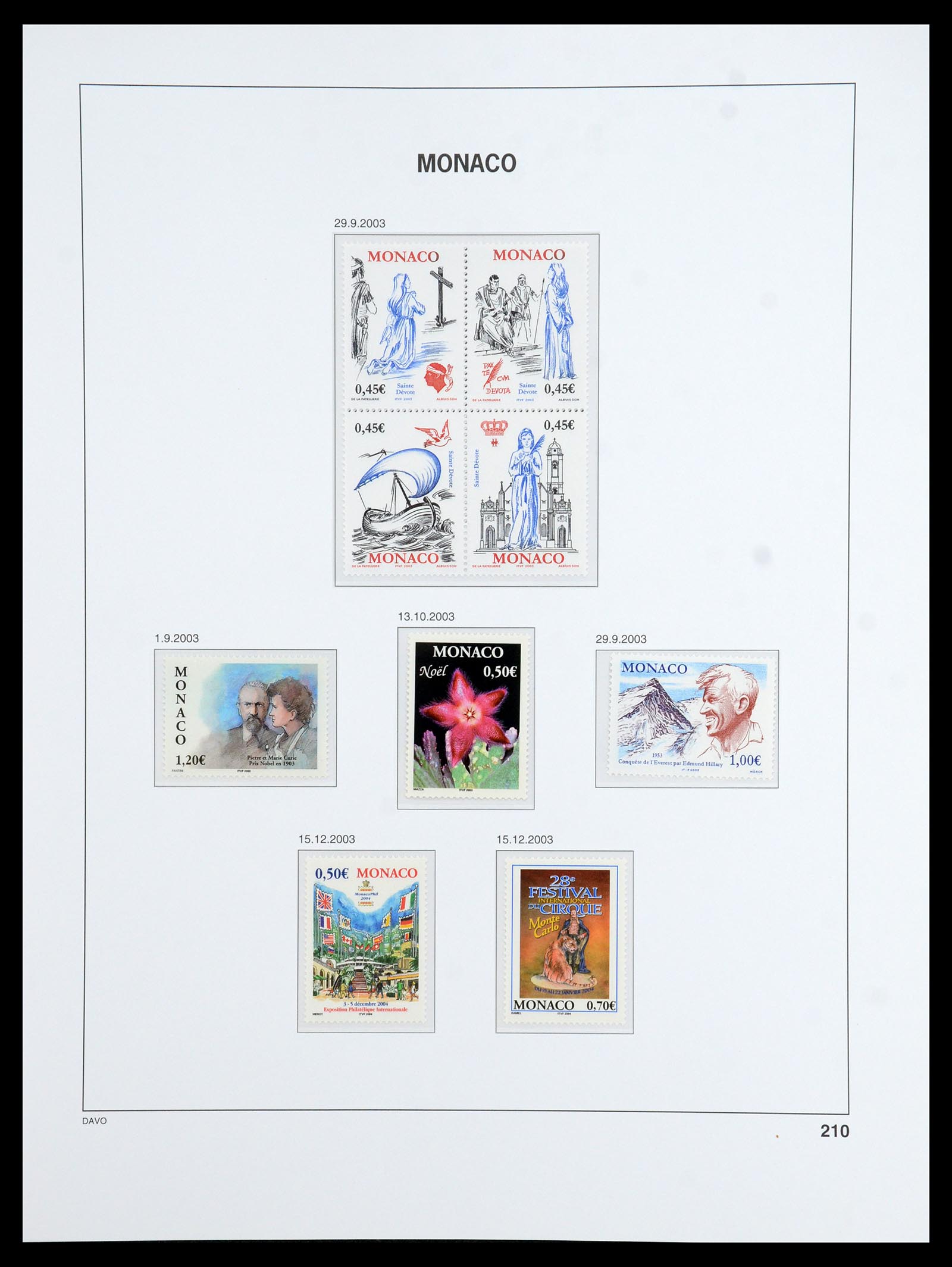36389 273 - Postzegelverzameling 36389 Monaco 1885-2005.