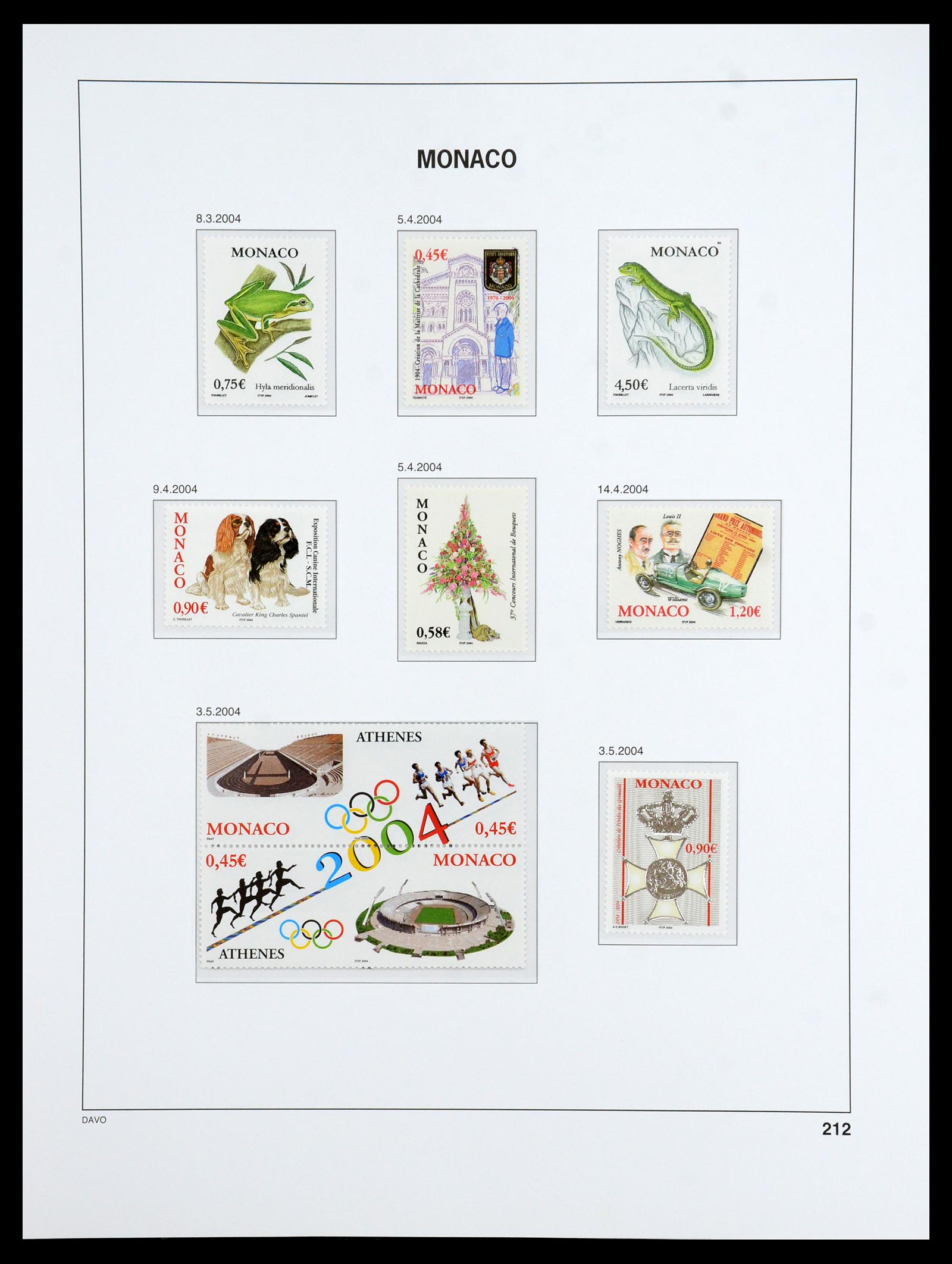 36389 275 - Postzegelverzameling 36389 Monaco 1885-2005.