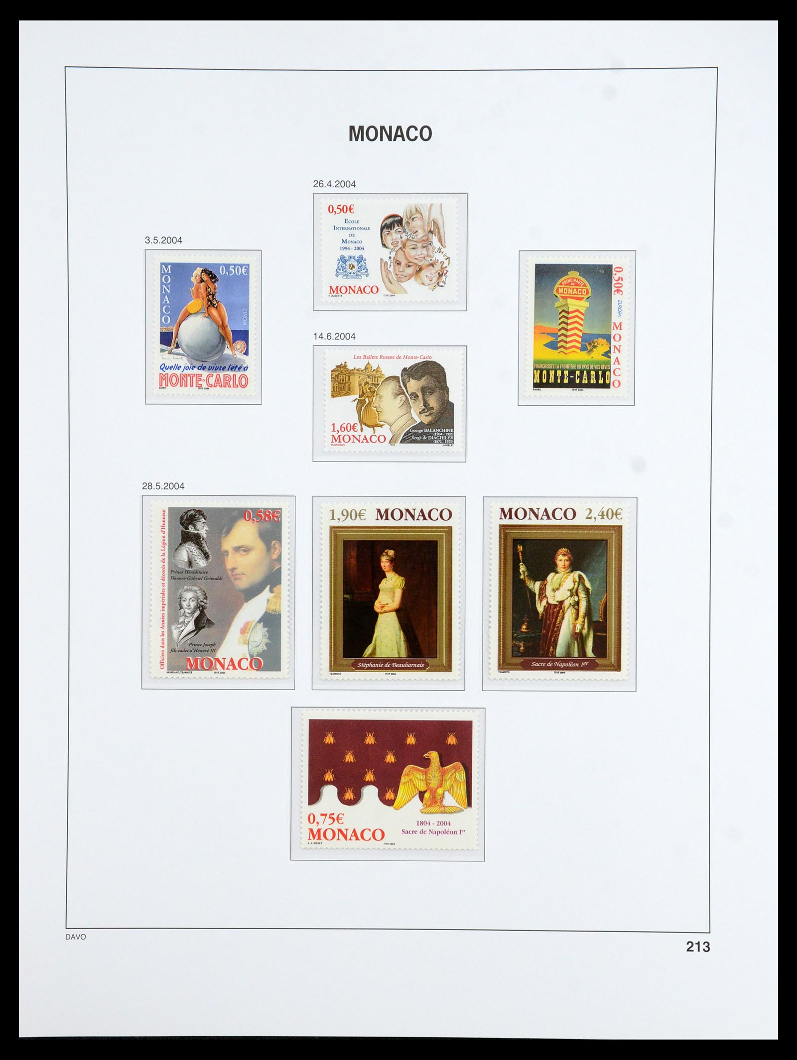 36389 276 - Postzegelverzameling 36389 Monaco 1885-2005.