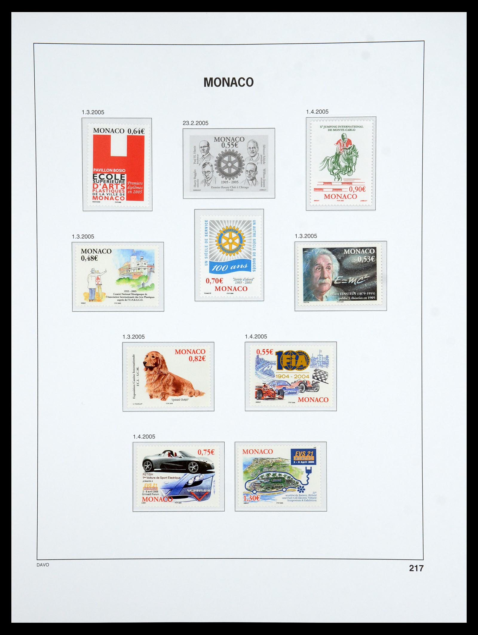 36389 280 - Postzegelverzameling 36389 Monaco 1885-2005.