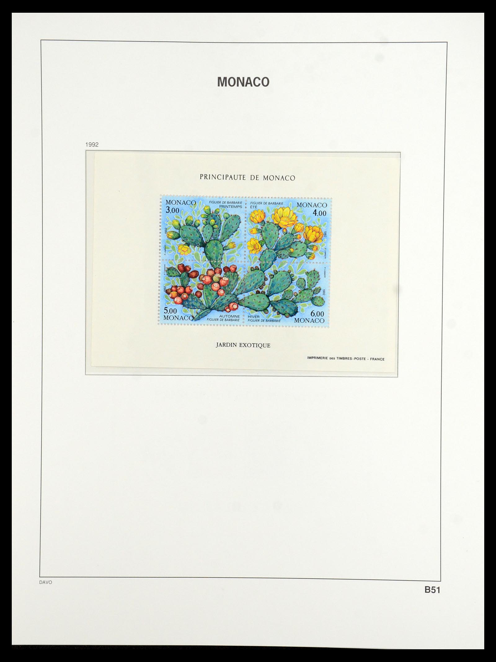 36389 283 - Postzegelverzameling 36389 Monaco 1885-2005.