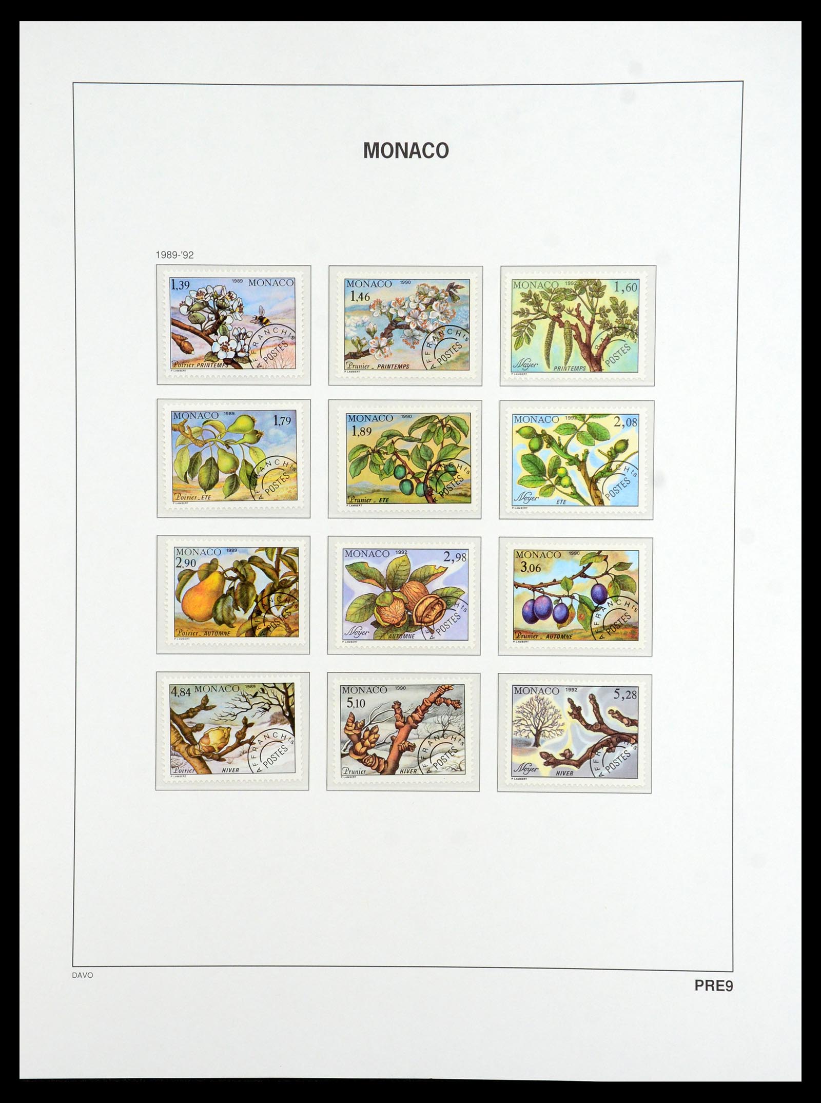36389 316 - Postzegelverzameling 36389 Monaco 1885-2005.
