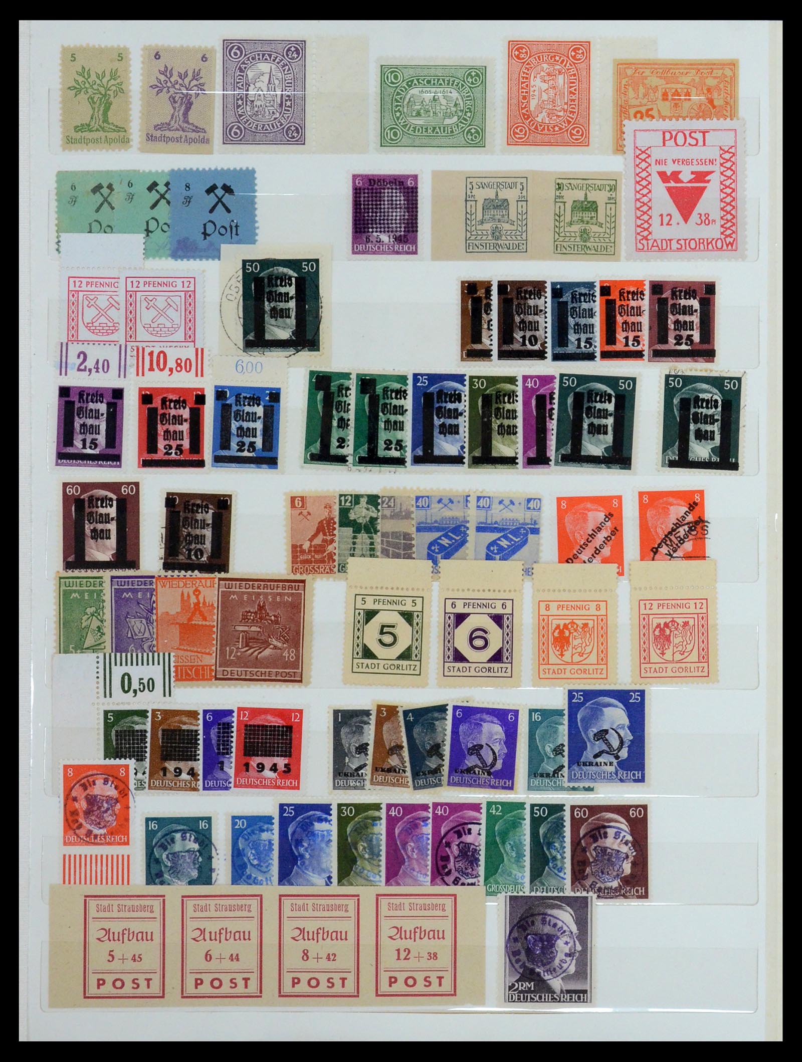 36390 001 - Postzegelverzameling 36390 Duitsland 1945-1960.