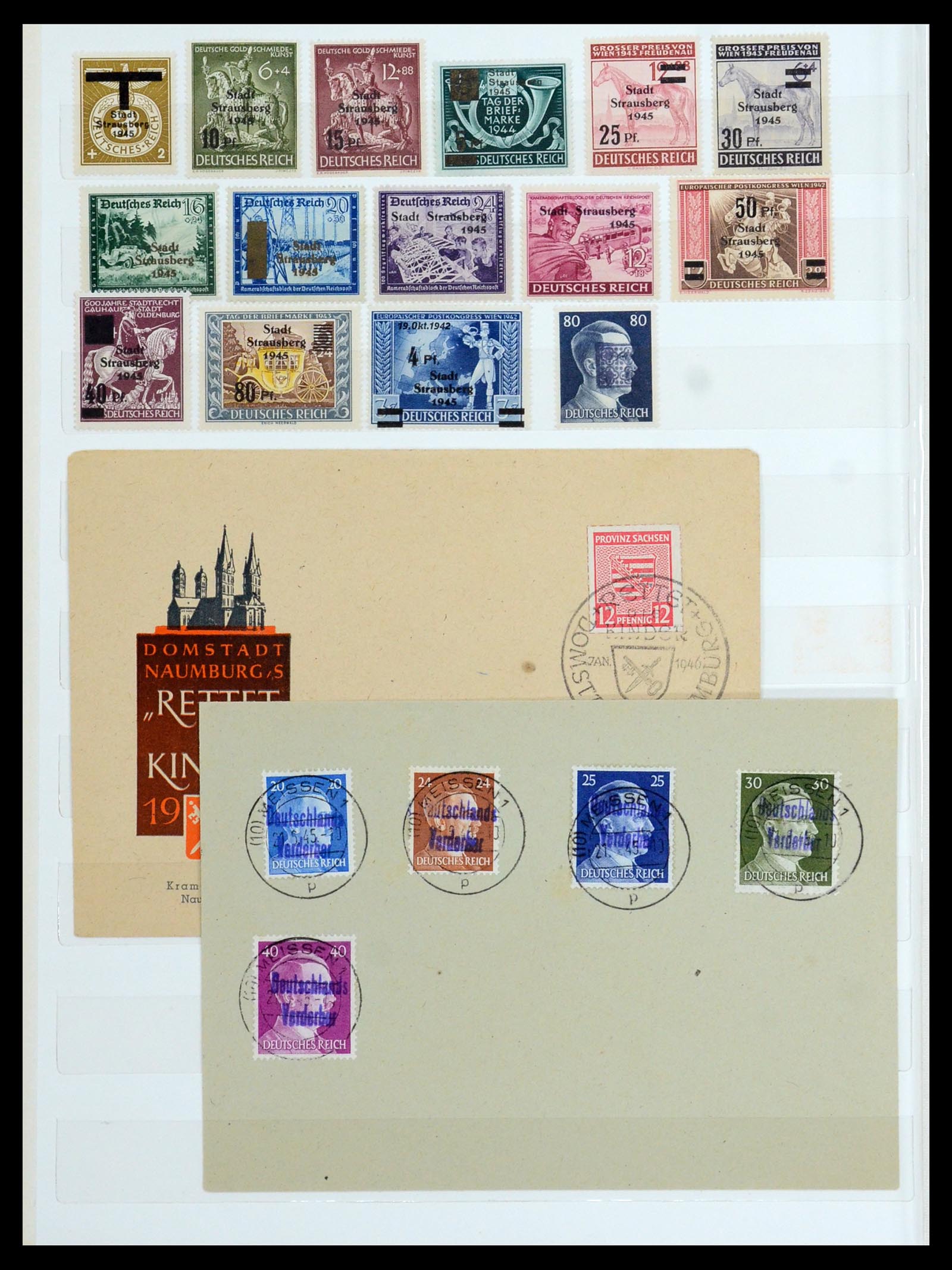 36390 002 - Postzegelverzameling 36390 Duitsland 1945-1960.
