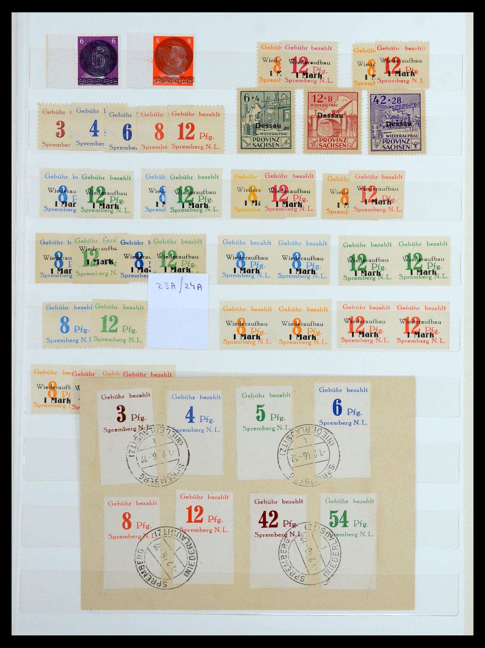 36390 003 - Postzegelverzameling 36390 Duitsland 1945-1960.