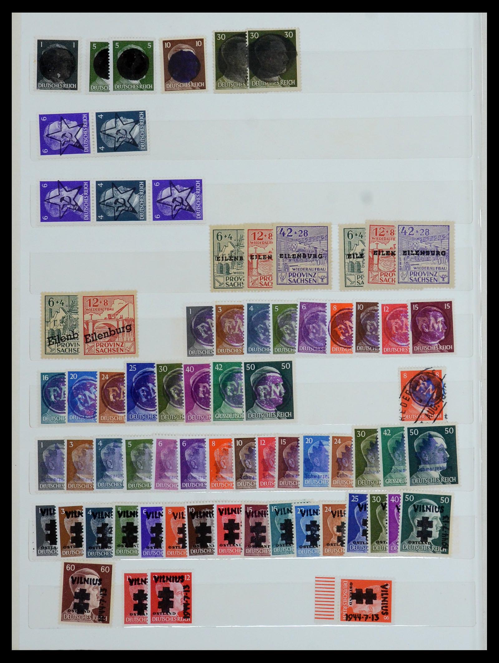 36390 004 - Postzegelverzameling 36390 Duitsland 1945-1960.