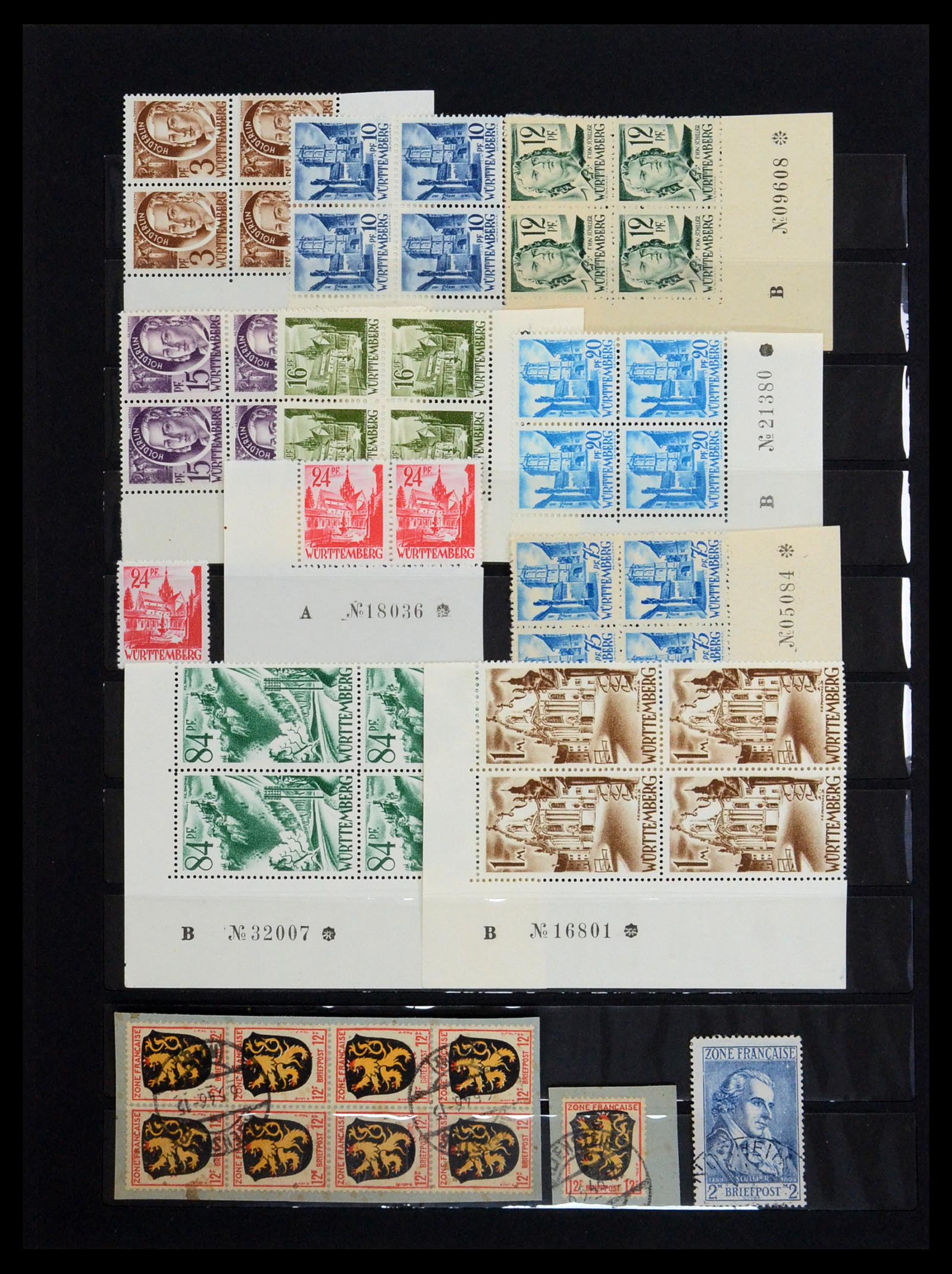 36390 018 - Postzegelverzameling 36390 Duitsland 1945-1960.