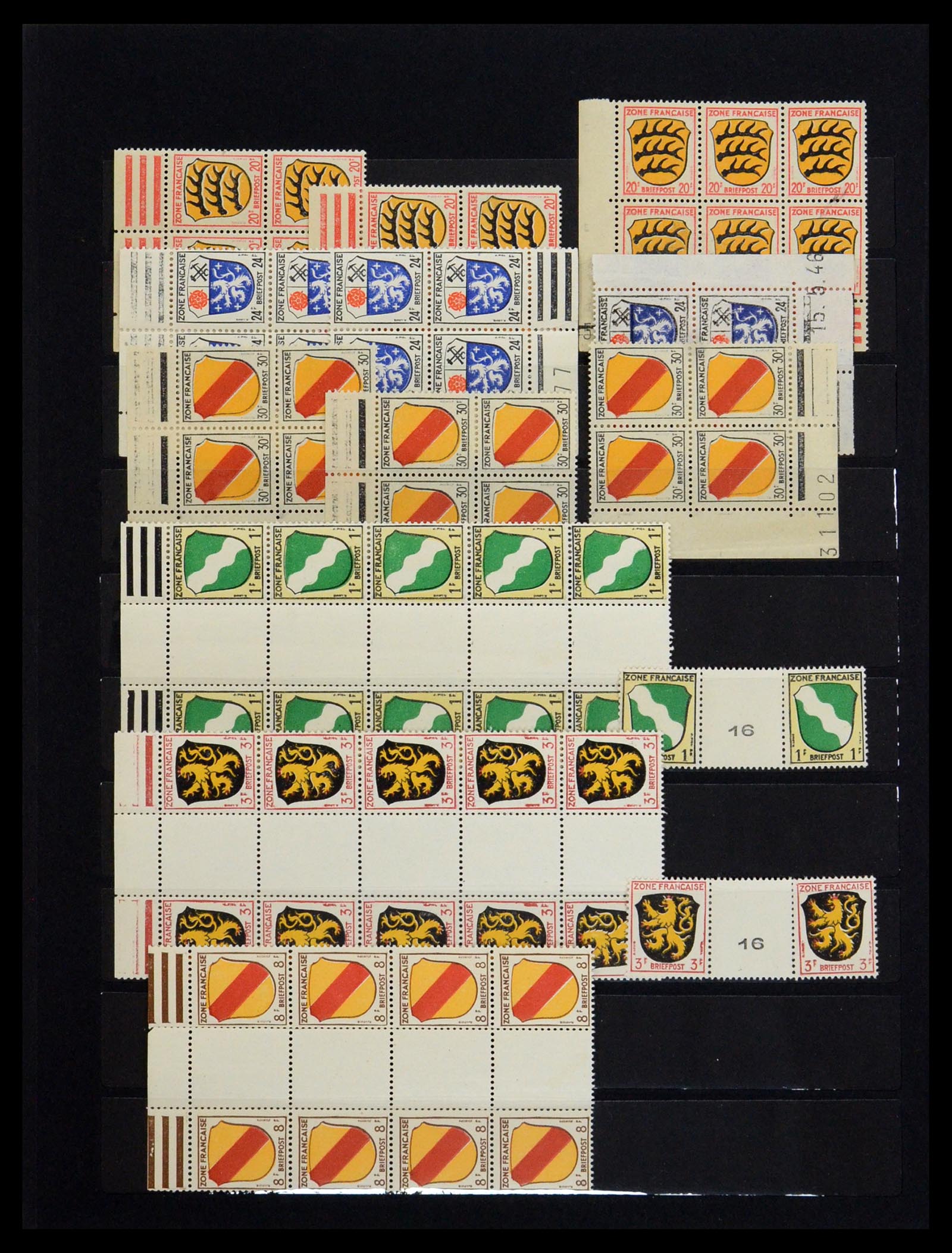 36390 020 - Postzegelverzameling 36390 Duitsland 1945-1960.