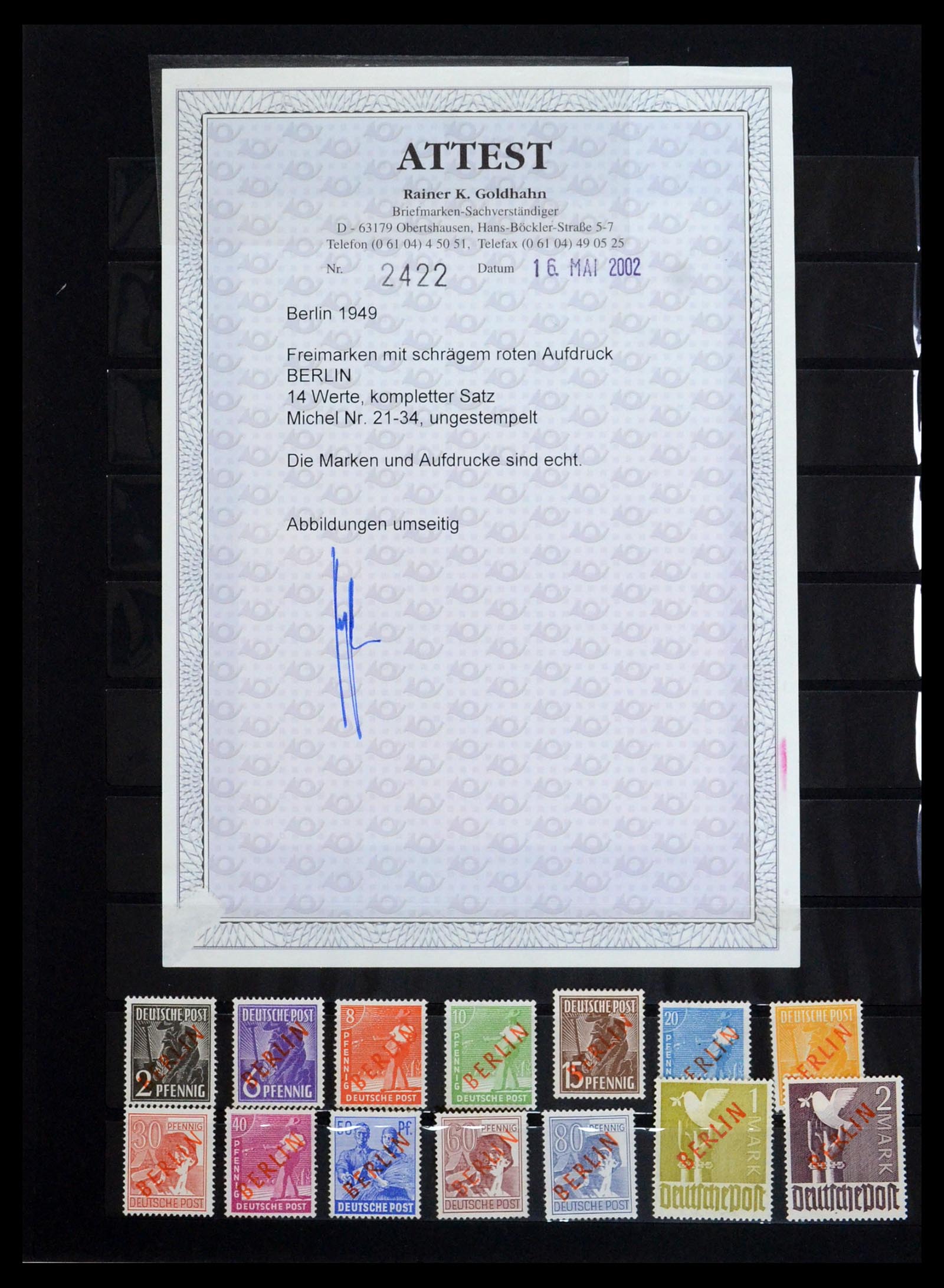 36390 022 - Postzegelverzameling 36390 Duitsland 1945-1960.