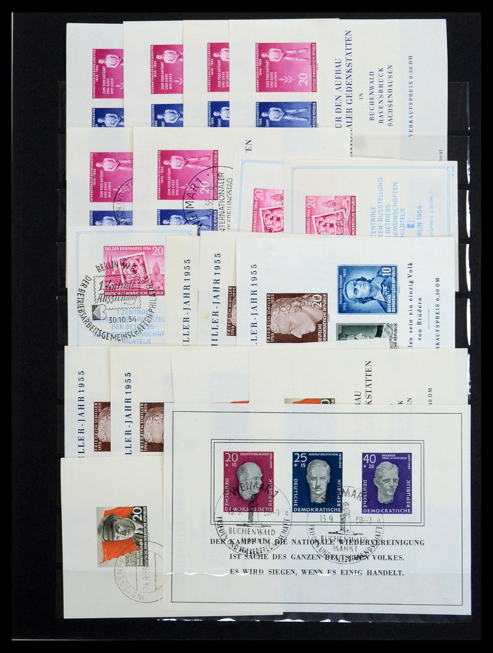 36390 028 - Postzegelverzameling 36390 Duitsland 1945-1960.