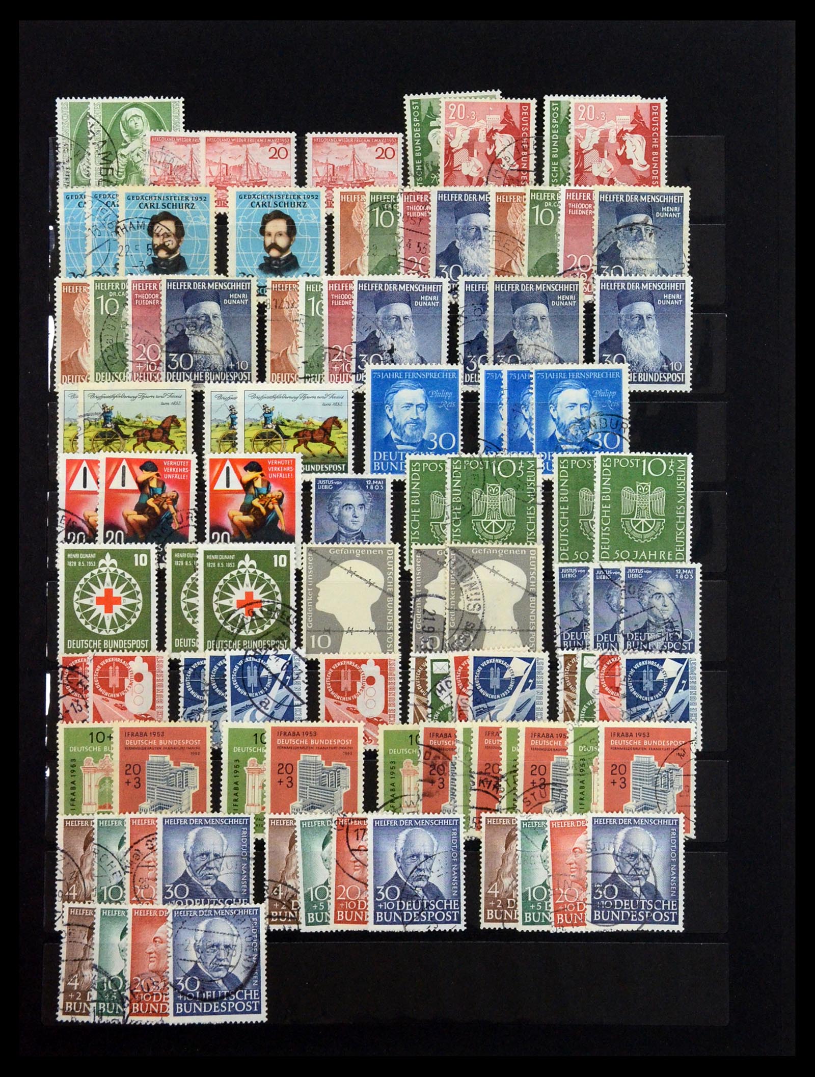 36390 031 - Stamp collection 36390 Germany 1945-1960.