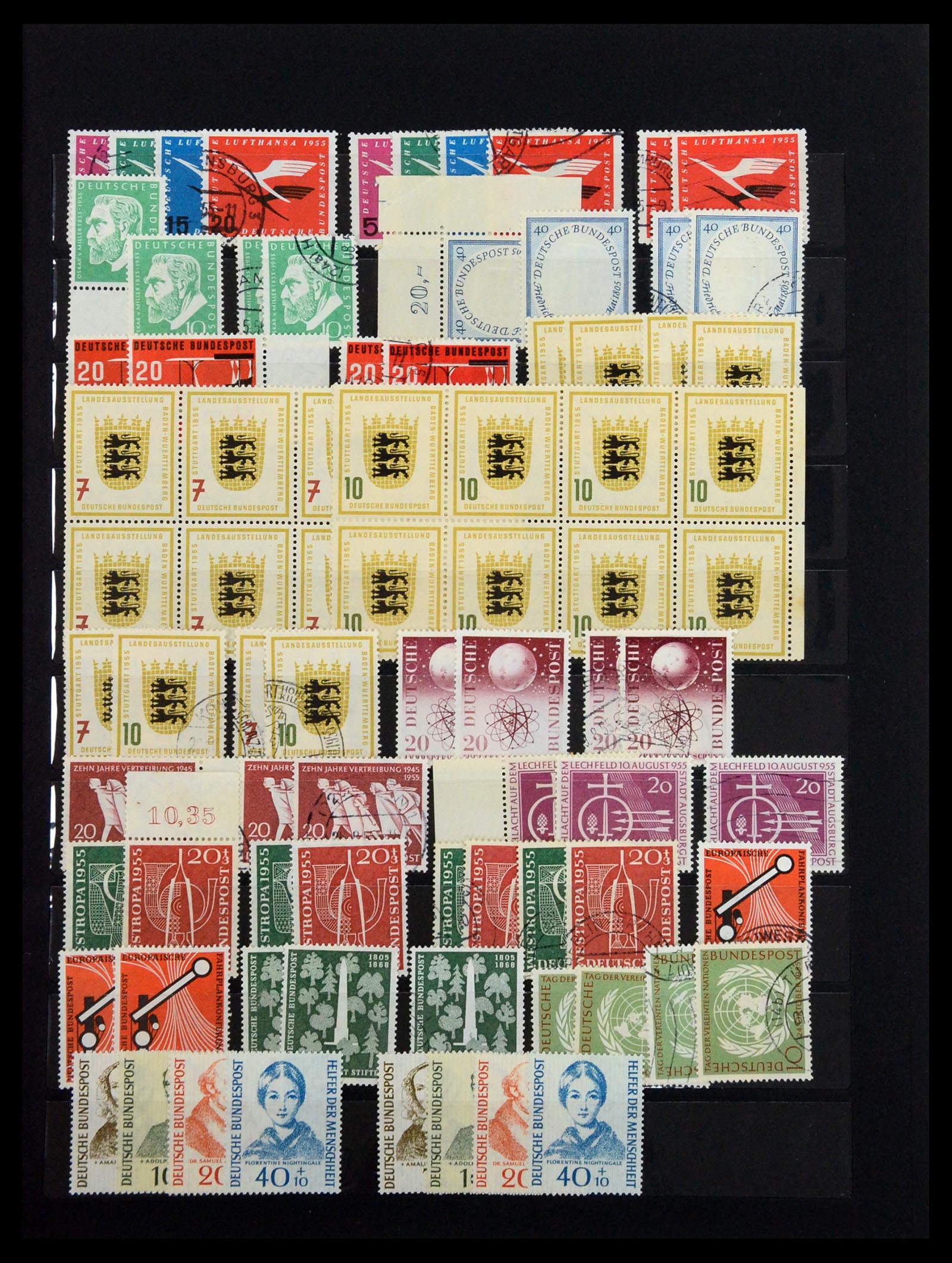 36390 033 - Postzegelverzameling 36390 Duitsland 1945-1960.
