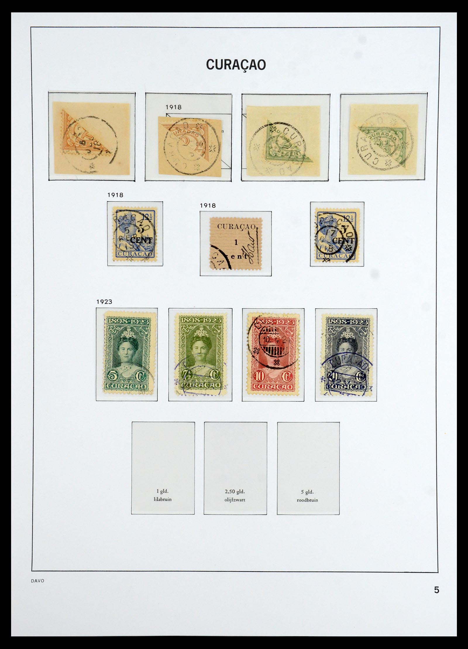 36392 005 - Postzegelverzameling 36392 Curaçao en Nederlandse Antillen 1873-1984.