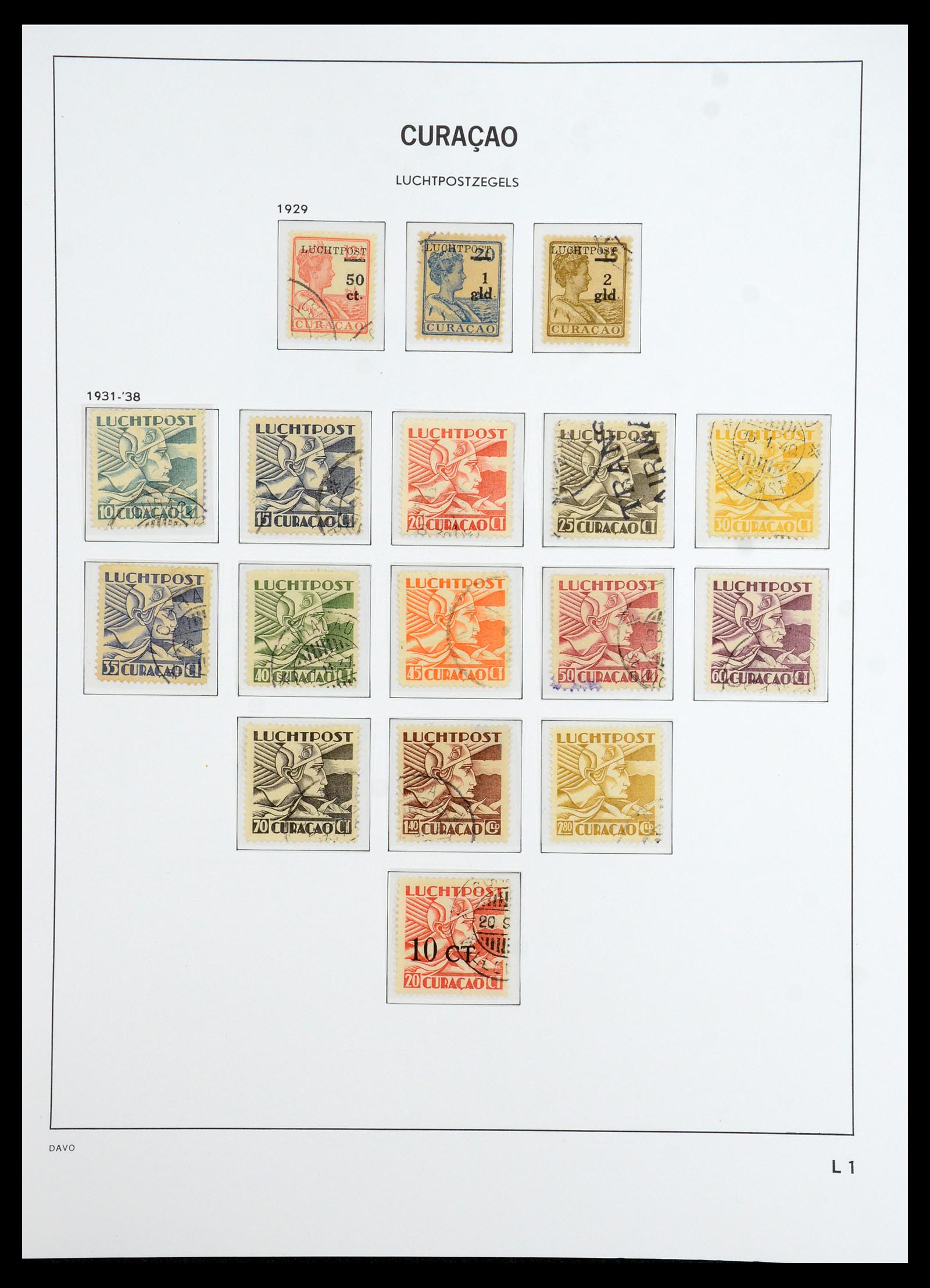 36392 014 - Stamp collection 36392 Curaçao and Netherlands Antilles 1873-1984.