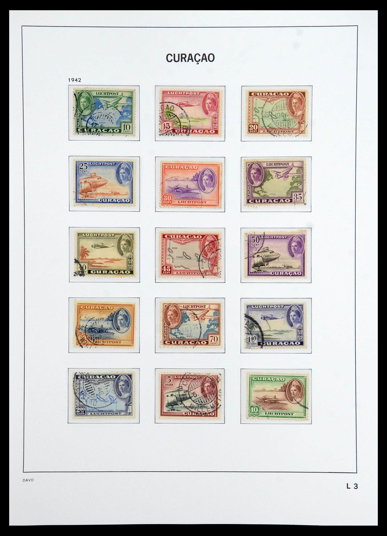 36392 015 - Postzegelverzameling 36392 Curaçao en Nederlandse Antillen 1873-1984.