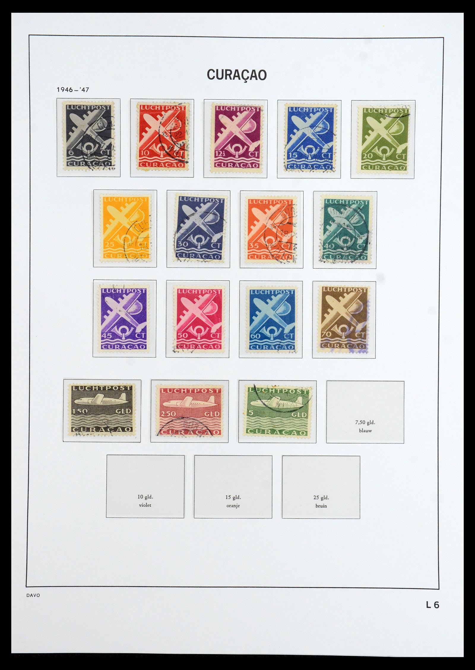 36392 018 - Stamp collection 36392 Curaçao and Netherlands Antilles 1873-1984.