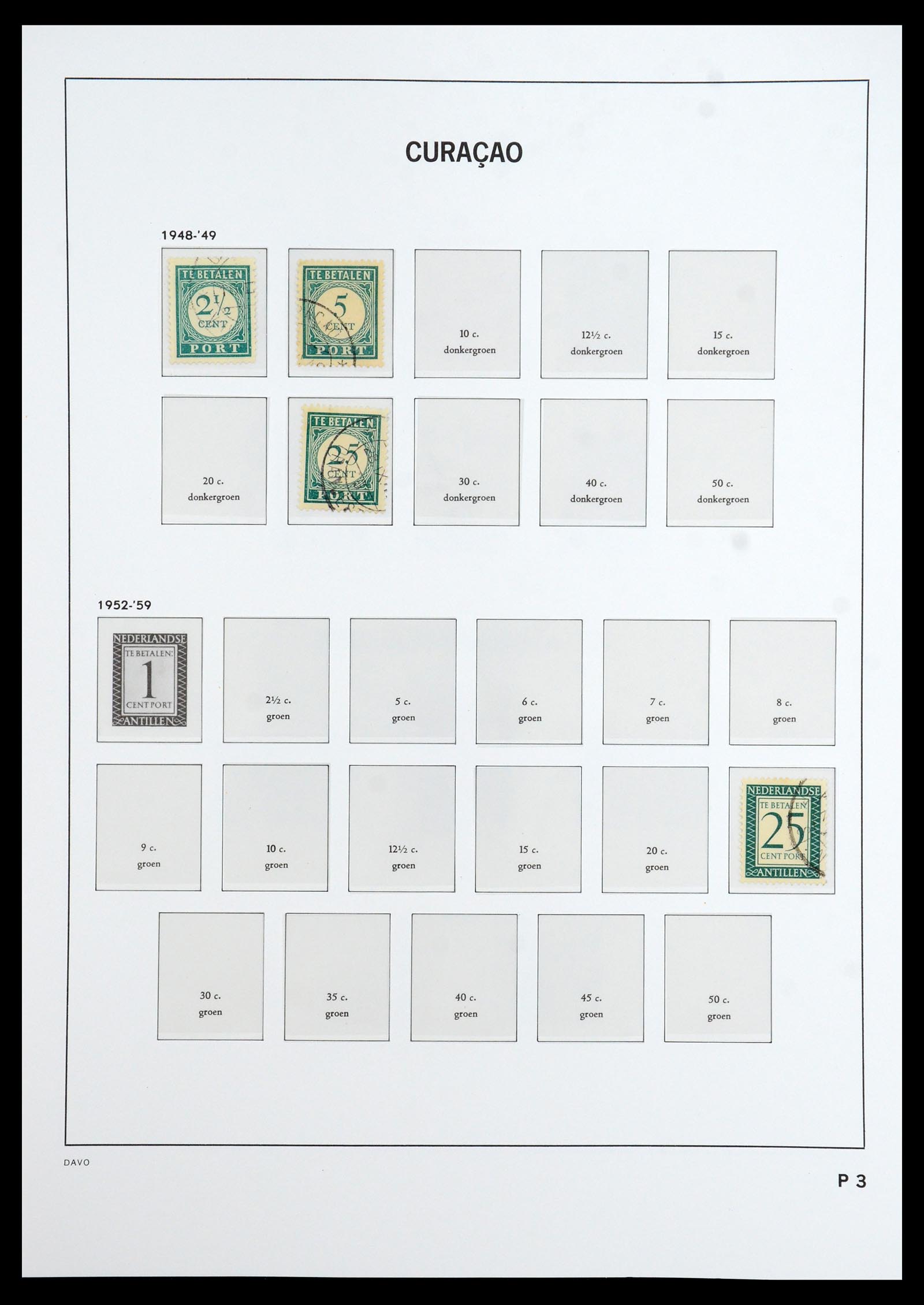 36392 021 - Postzegelverzameling 36392 Curaçao en Nederlandse Antillen 1873-1984.