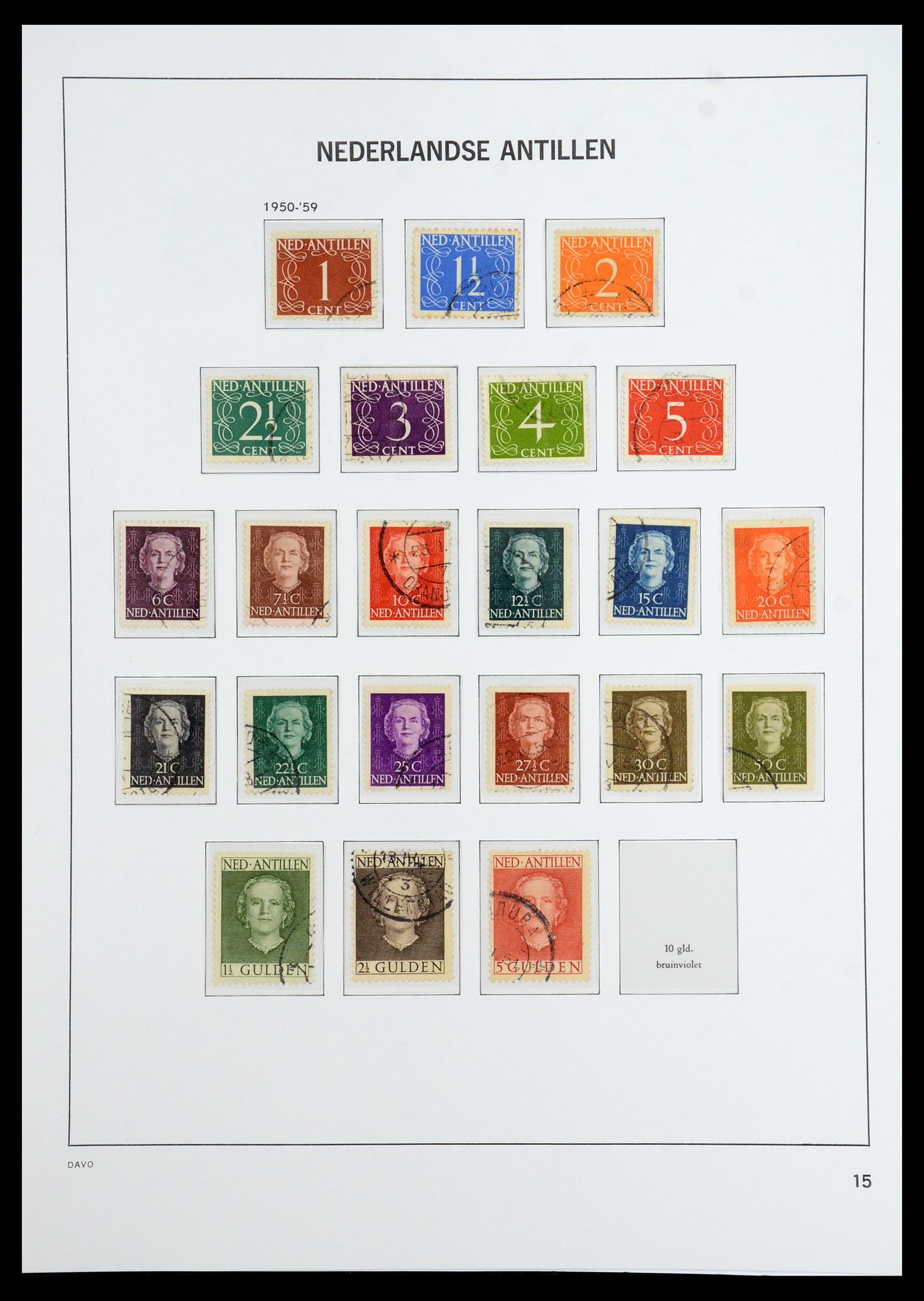 36392 023 - Postzegelverzameling 36392 Curaçao en Nederlandse Antillen 1873-1984.