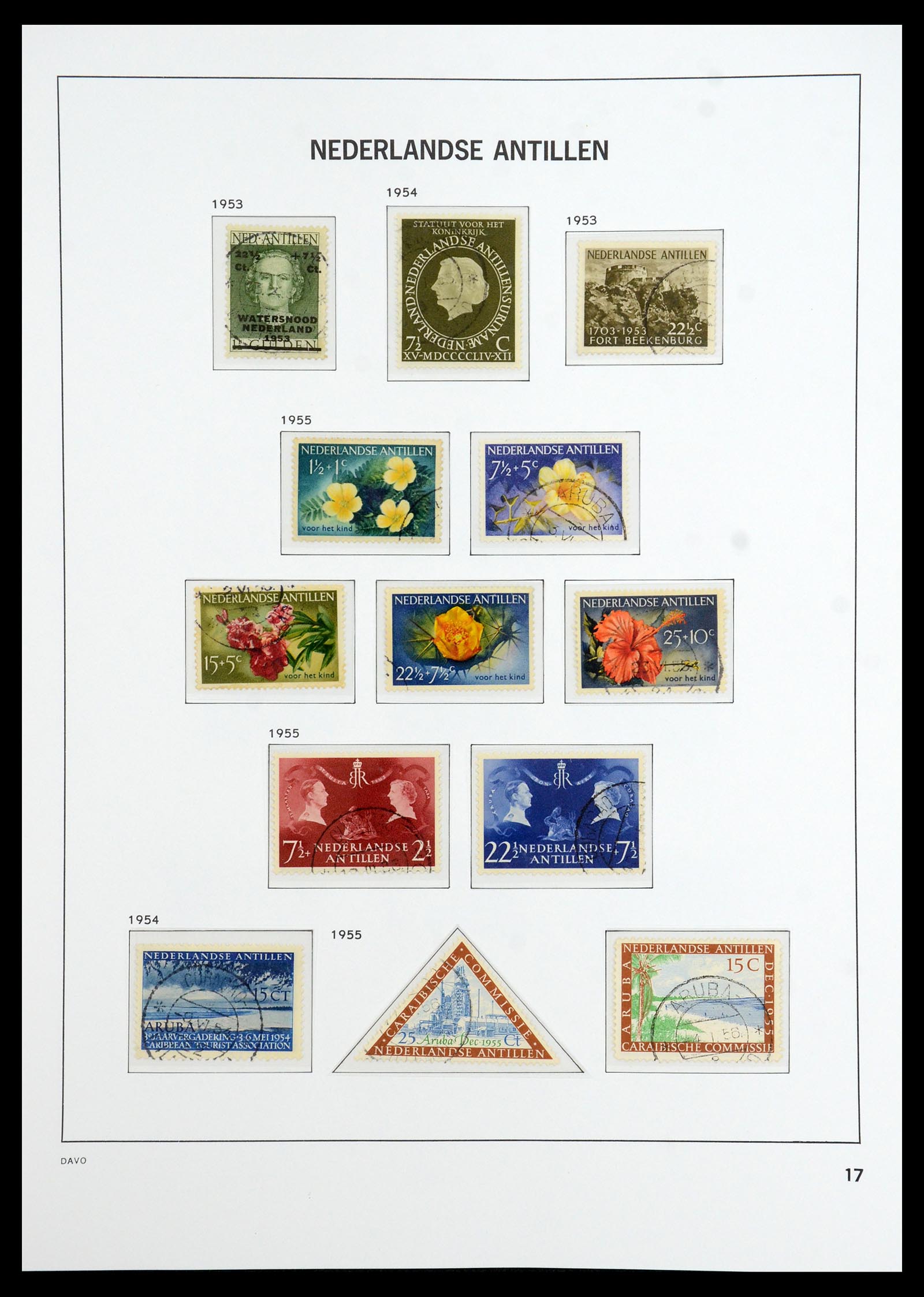 36392 026 - Postzegelverzameling 36392 Curaçao en Nederlandse Antillen 1873-1984.