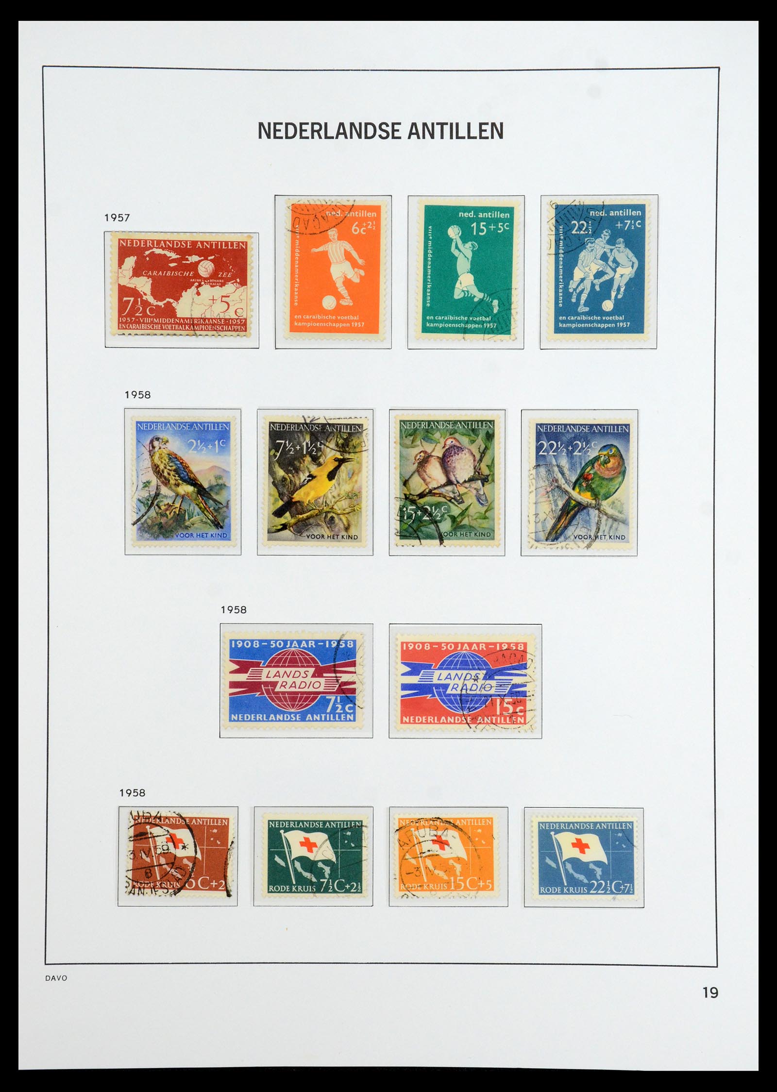 36392 028 - Postzegelverzameling 36392 Curaçao en Nederlandse Antillen 1873-1984.