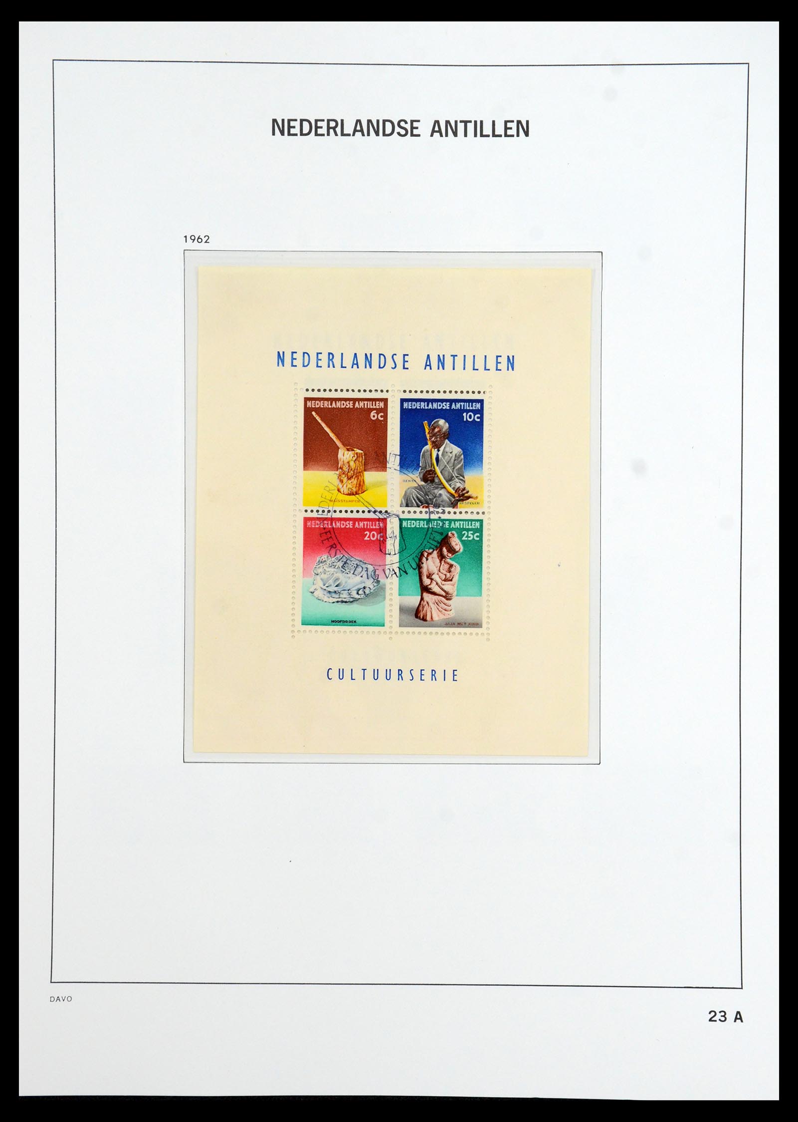36392 034 - Postzegelverzameling 36392 Curaçao en Nederlandse Antillen 1873-1984.