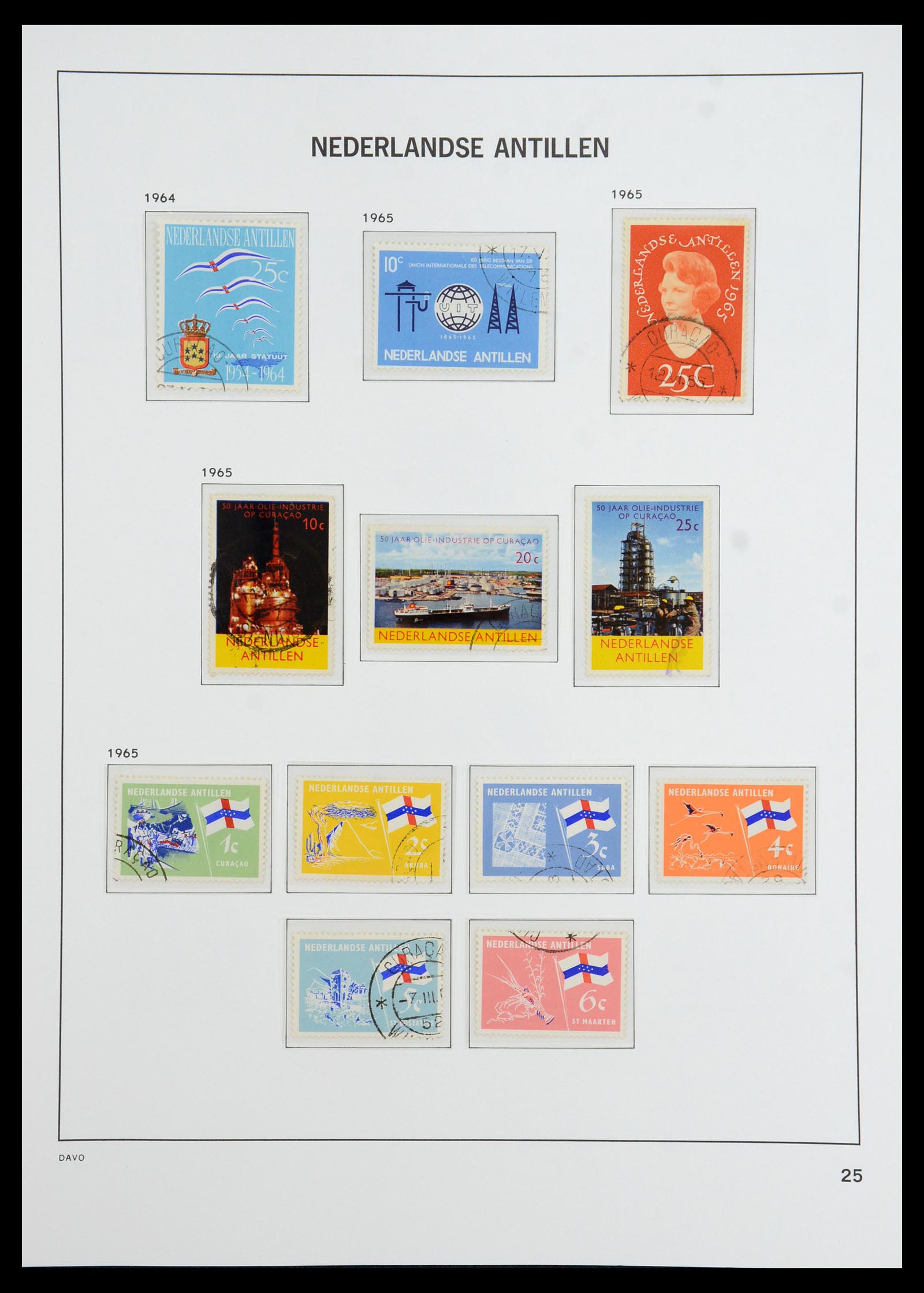 36392 036 - Postzegelverzameling 36392 Curaçao en Nederlandse Antillen 1873-1984.