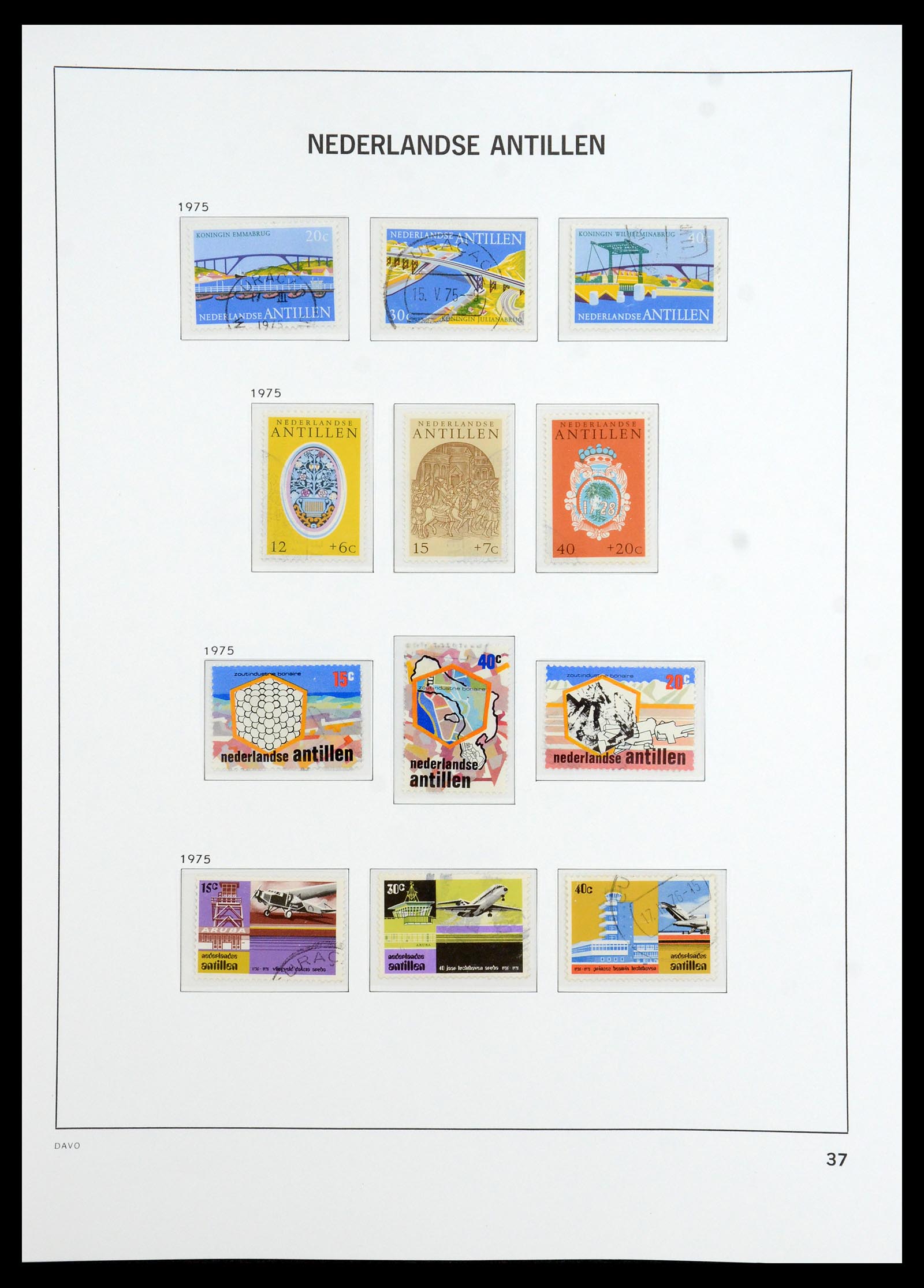 36392 048 - Postzegelverzameling 36392 Curaçao en Nederlandse Antillen 1873-1984.