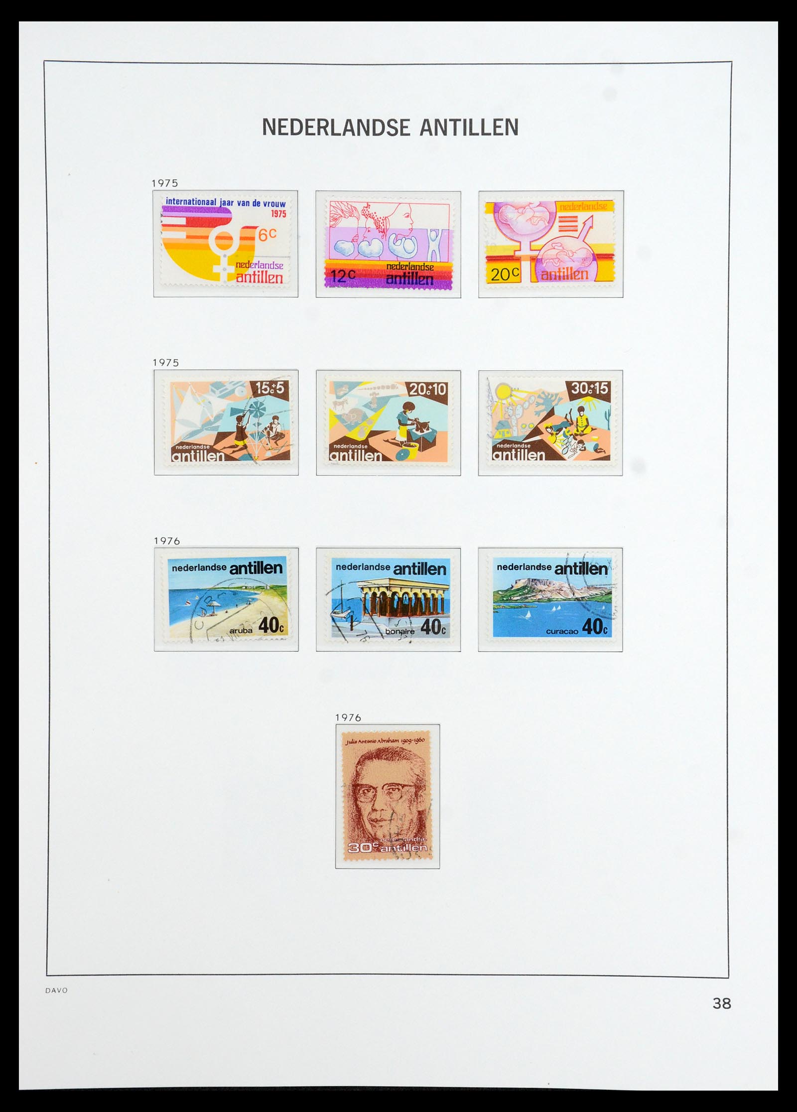 36392 049 - Stamp collection 36392 Curaçao and Netherlands Antilles 1873-1984.