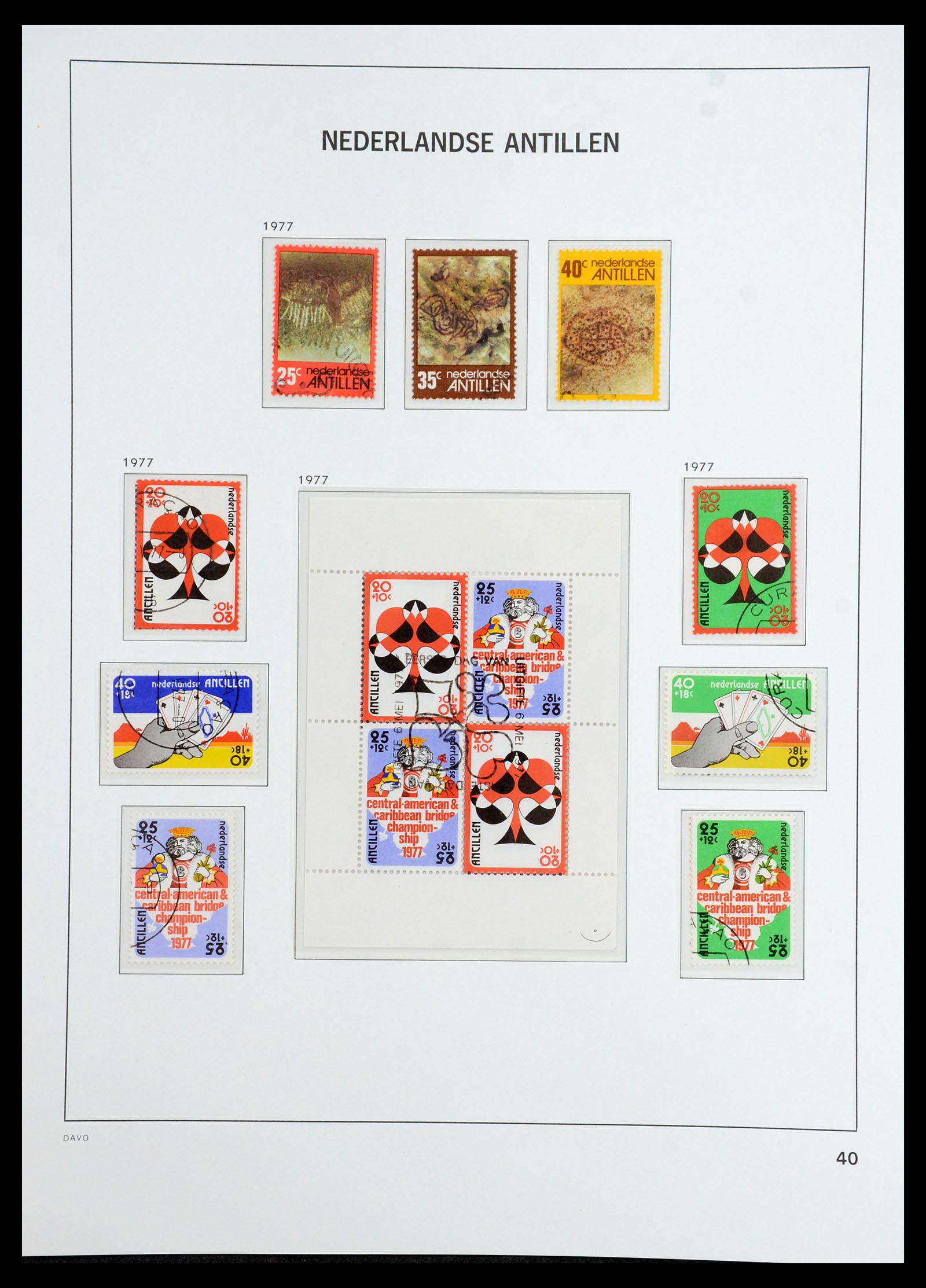 36392 051 - Postzegelverzameling 36392 Curaçao en Nederlandse Antillen 1873-1984.