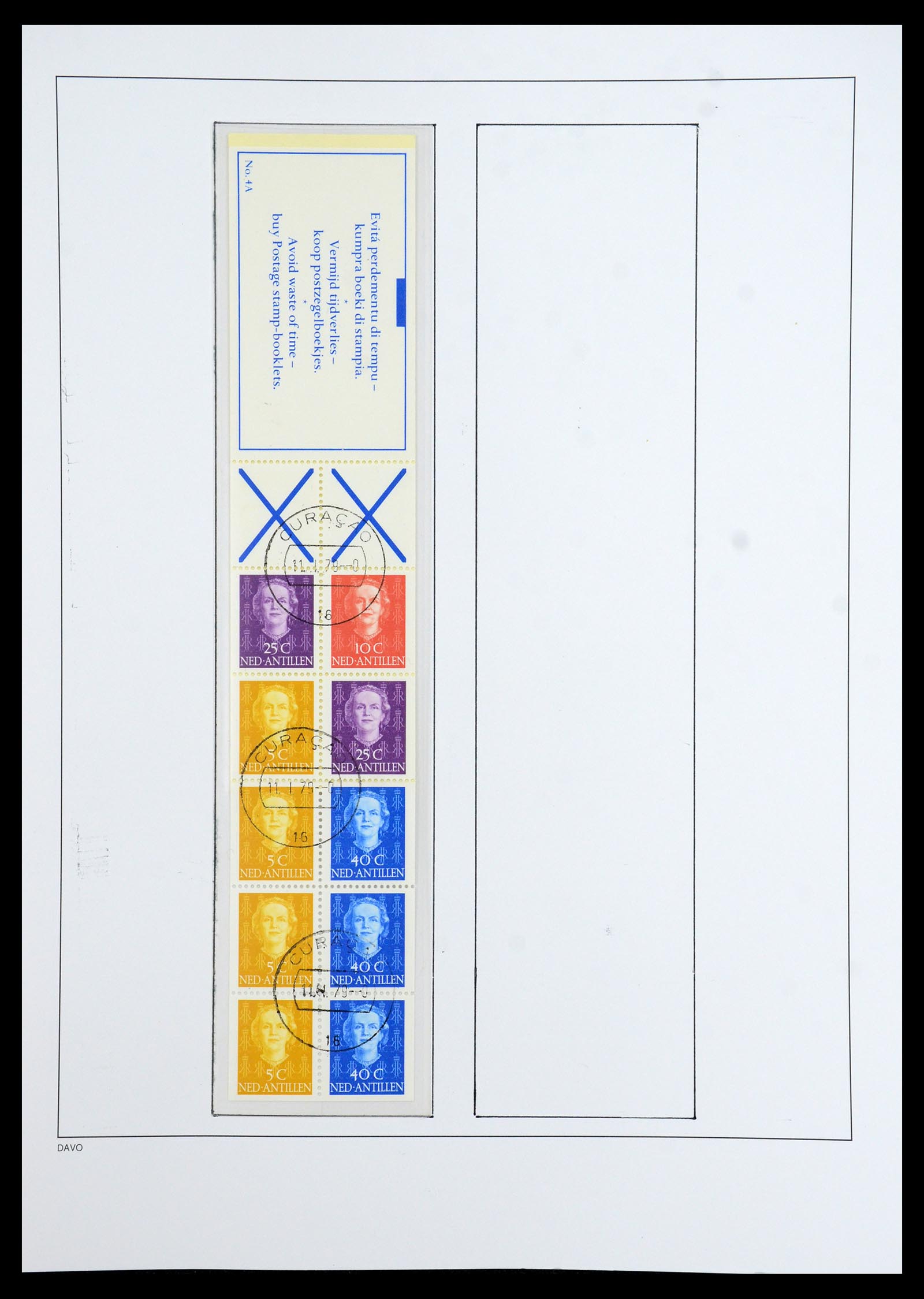 36392 060 - Stamp collection 36392 Curaçao and Netherlands Antilles 1873-1984.