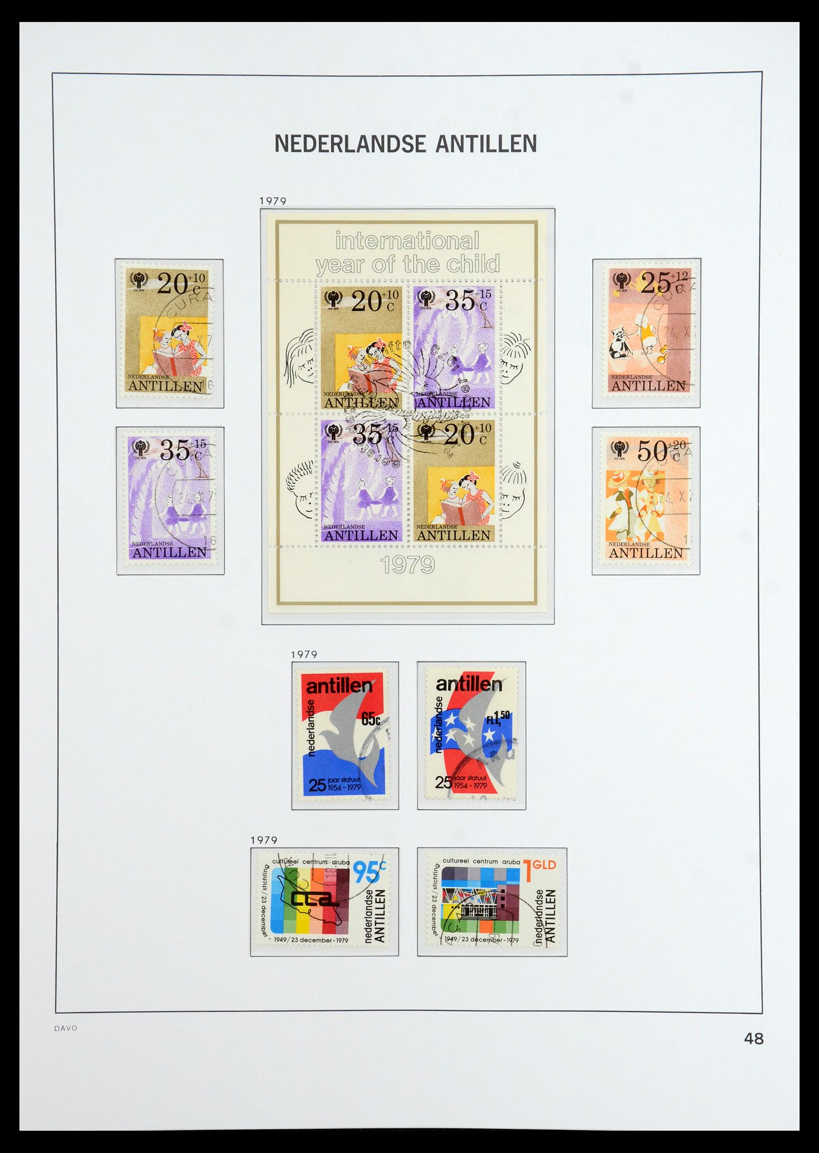 36392 062 - Postzegelverzameling 36392 Curaçao en Nederlandse Antillen 1873-1984.