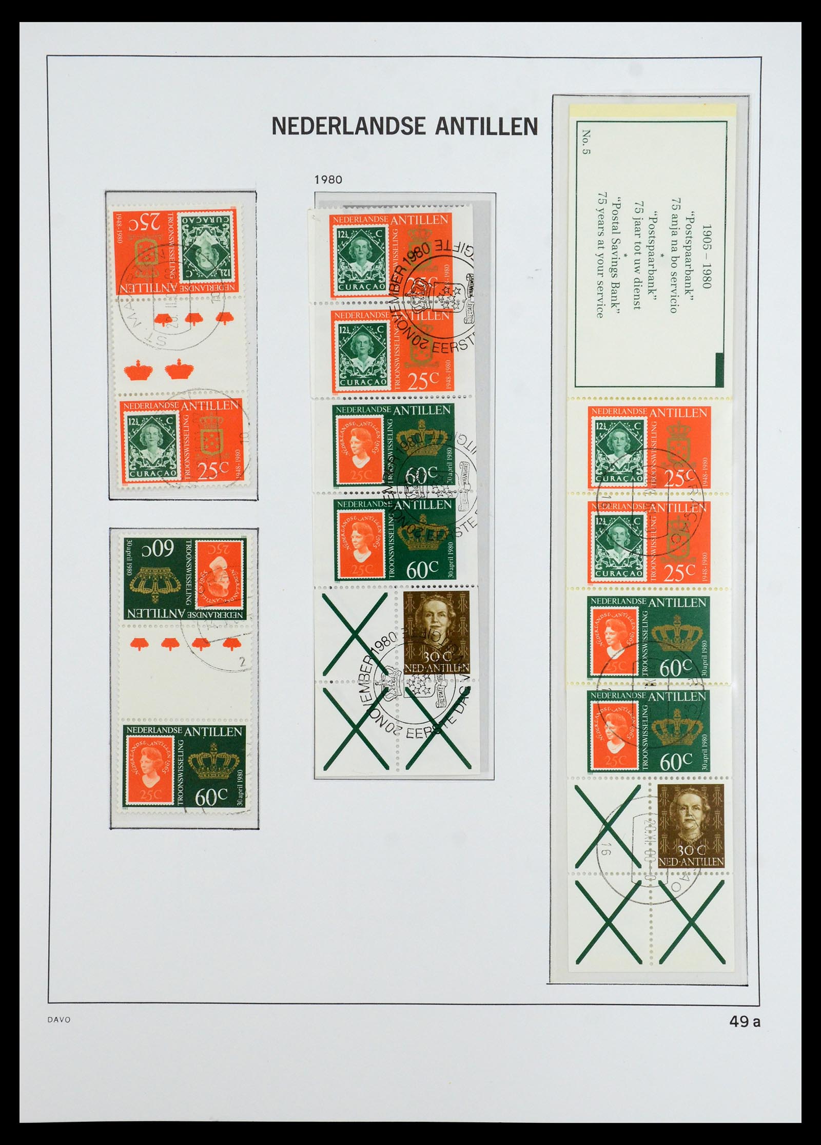 36392 064 - Postzegelverzameling 36392 Curaçao en Nederlandse Antillen 1873-1984.