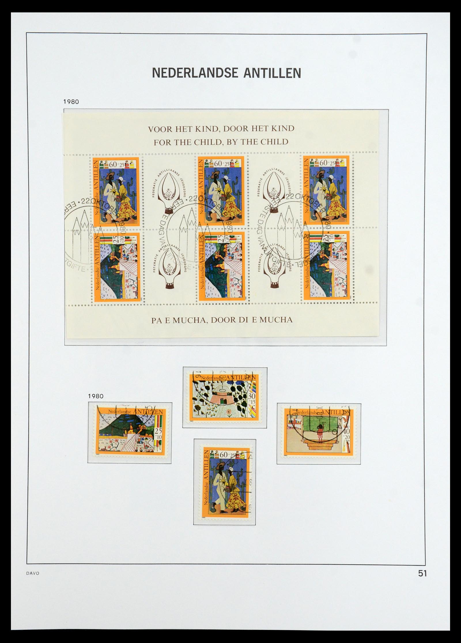 36392 066 - Postzegelverzameling 36392 Curaçao en Nederlandse Antillen 1873-1984.