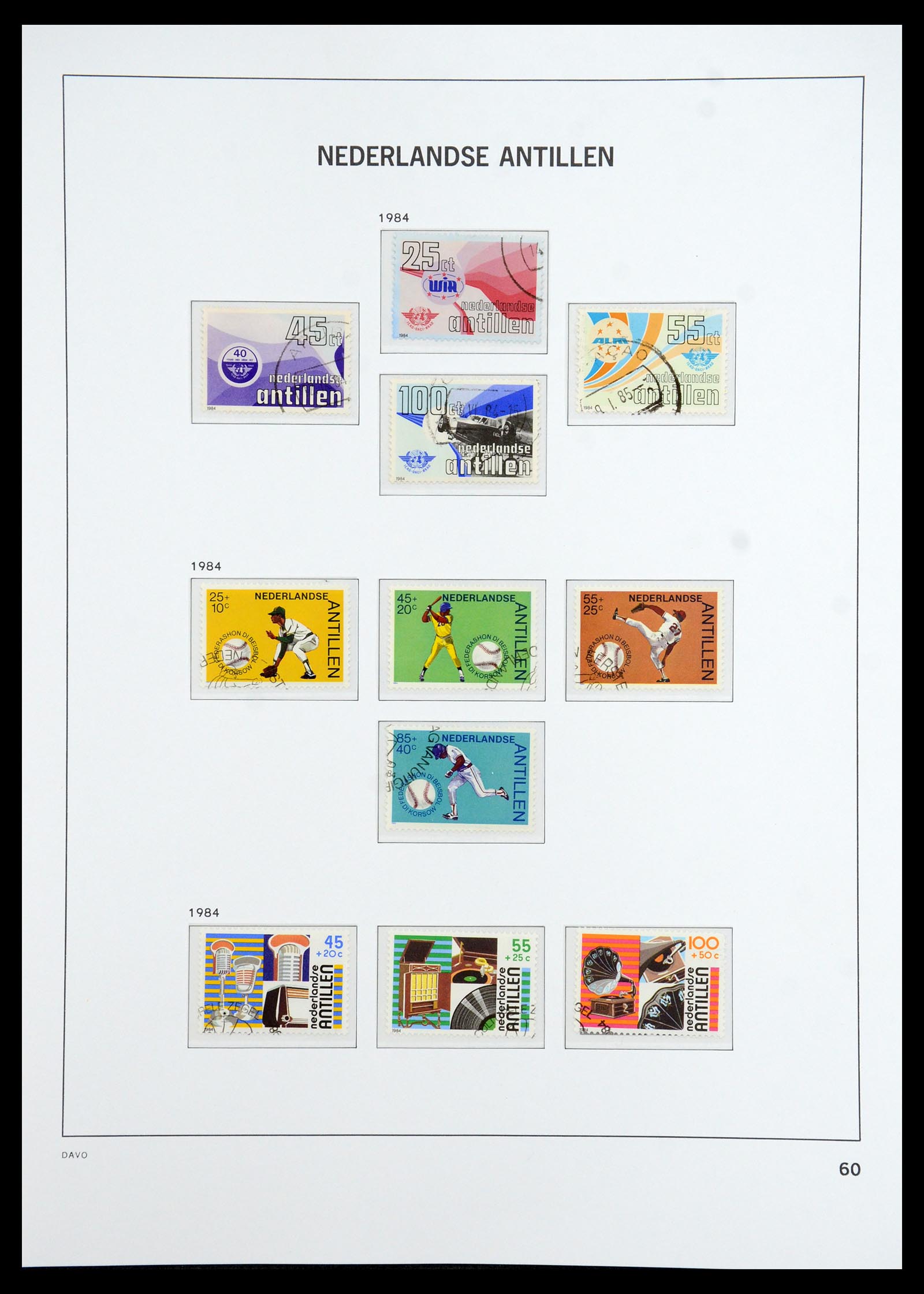 36392 075 - Postzegelverzameling 36392 Curaçao en Nederlandse Antillen 1873-1984.