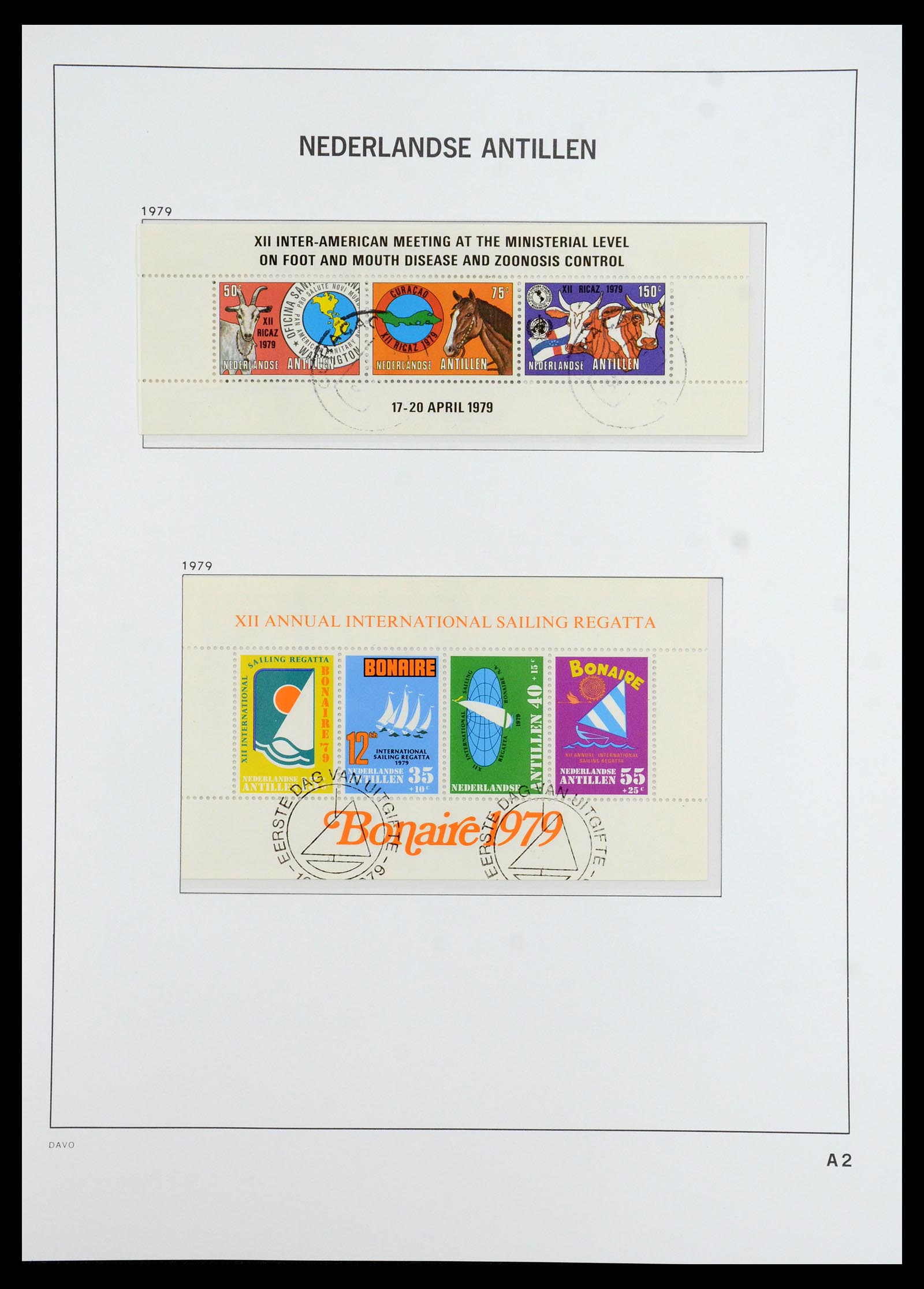 36392 078 - Postzegelverzameling 36392 Curaçao en Nederlandse Antillen 1873-1984.