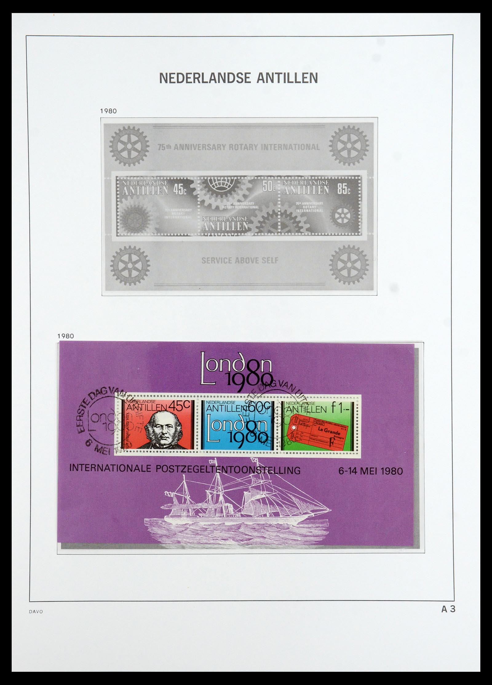 36392 079 - Postzegelverzameling 36392 Curaçao en Nederlandse Antillen 1873-1984.
